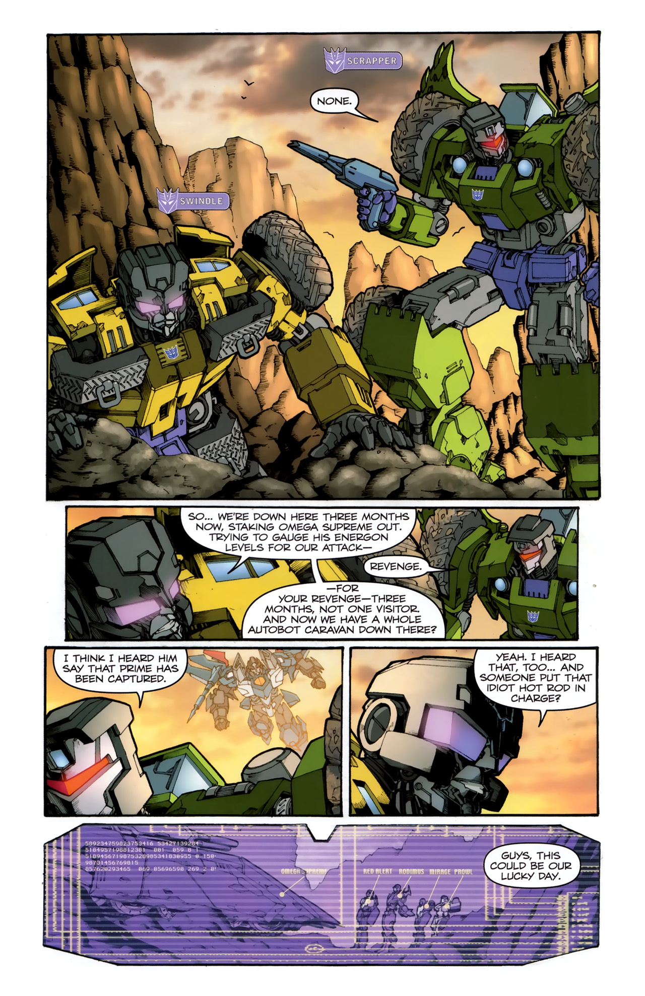 Read online The Transformers (2009) comic -  Issue #2 - 13