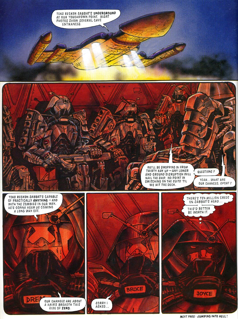 Read online Judge Dredd: Judgement Day comic -  Issue # TPB (Part 2) - 3