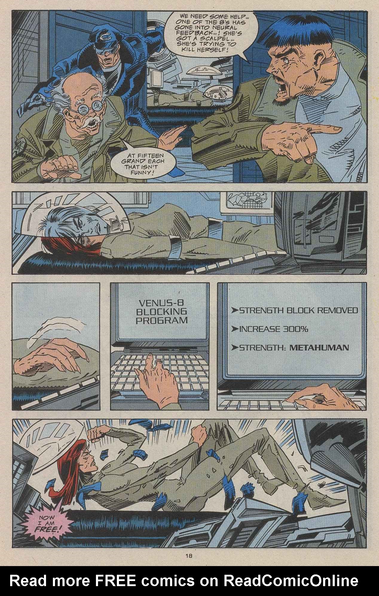 Read online Punisher 2099 comic -  Issue #19 - 16