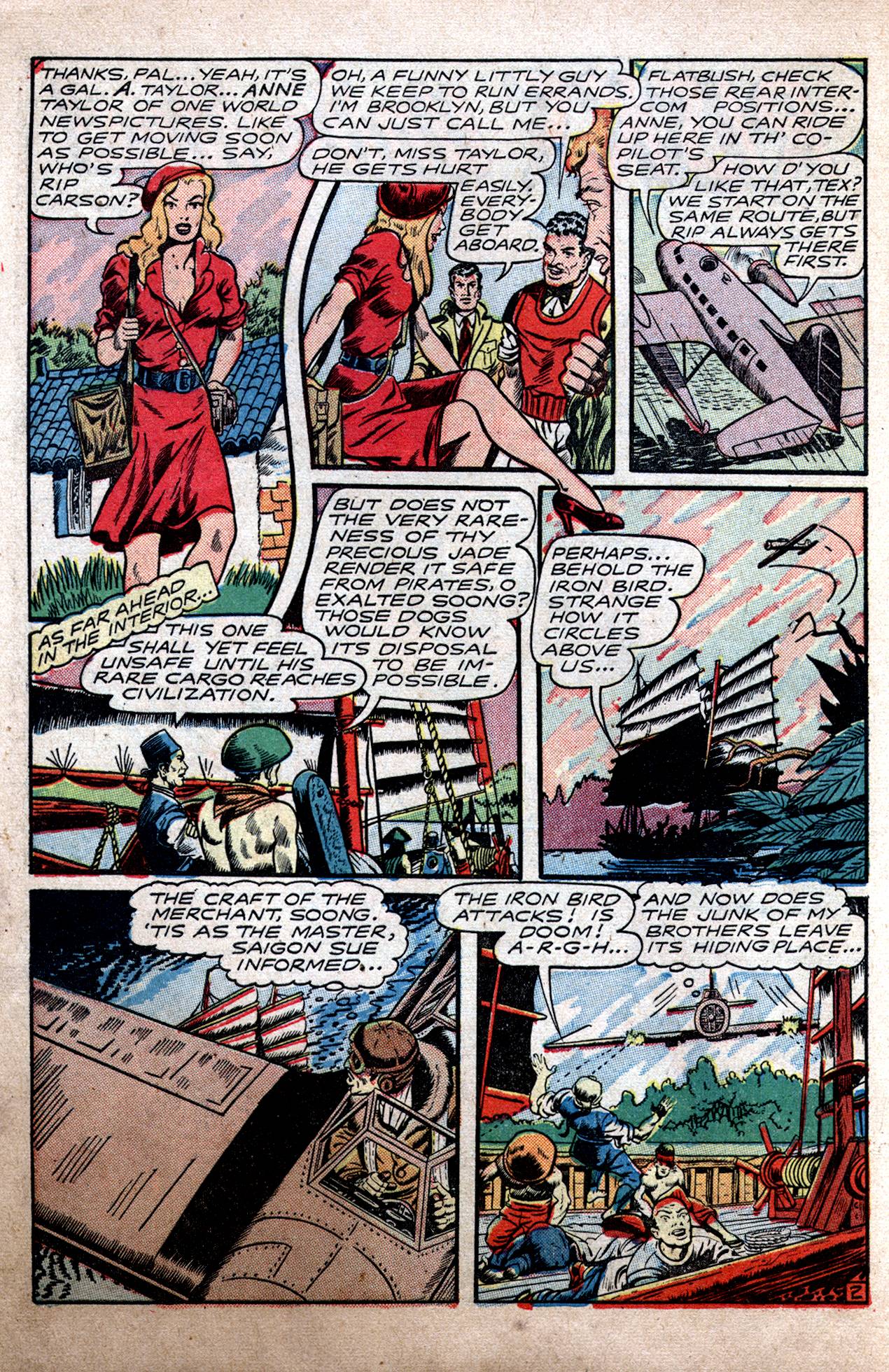 Read online Fight Comics comic -  Issue #51 - 14