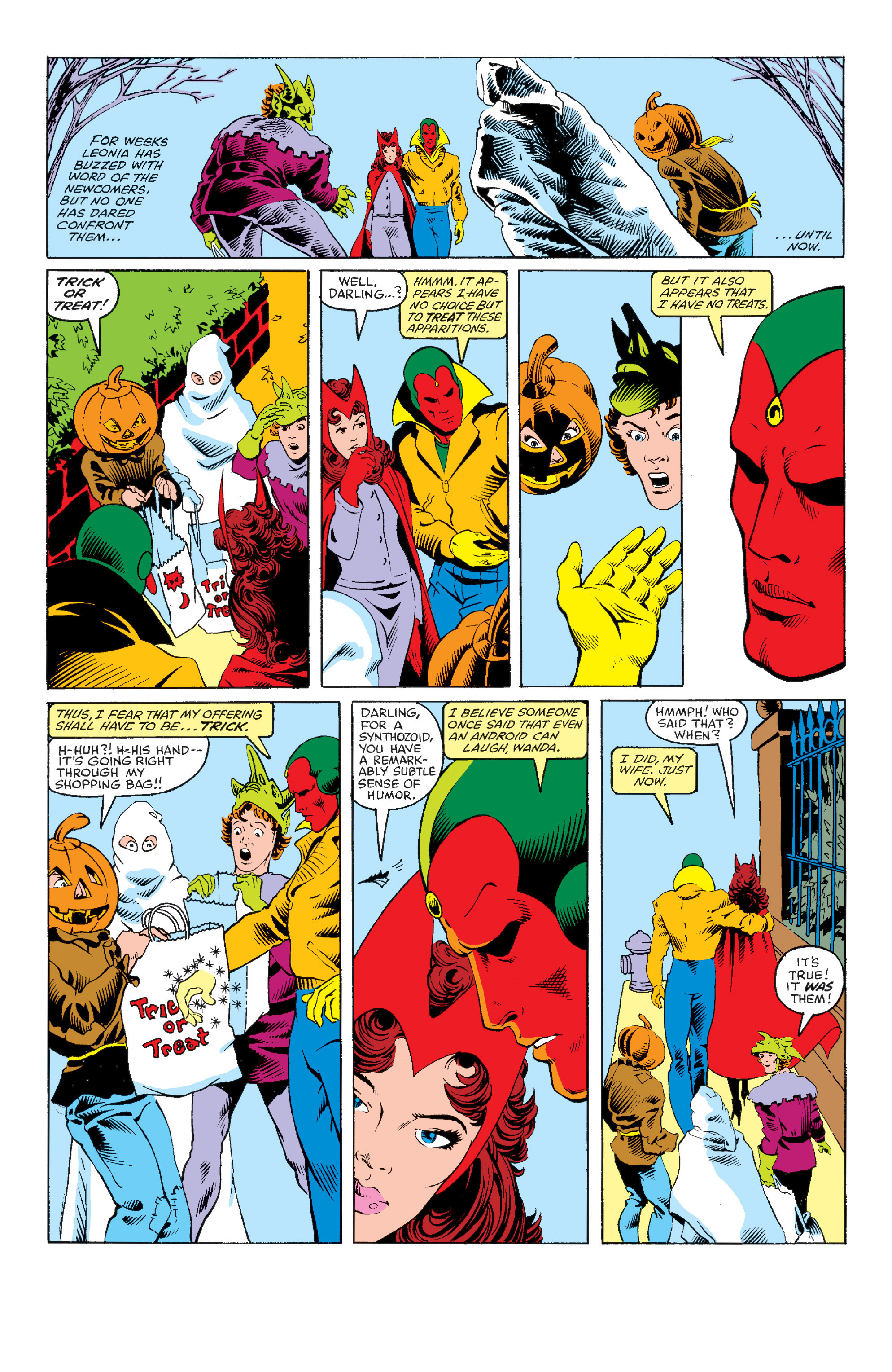 Read online The Vision and the Scarlet Witch (1982) comic -  Issue #1 - 3