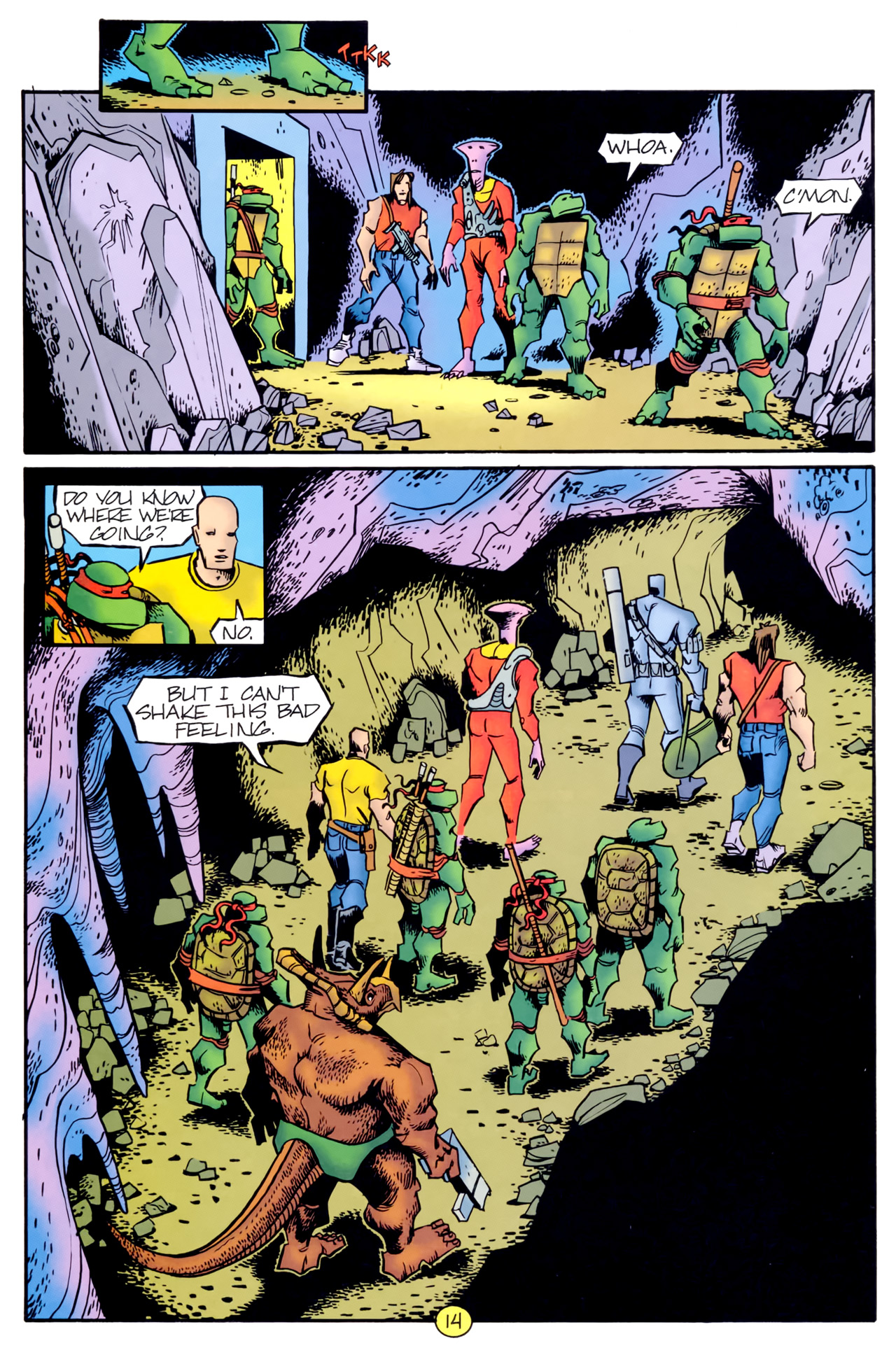 Teenage Mutant Ninja Turtles (1993) Issue #12 #12 - English 16
