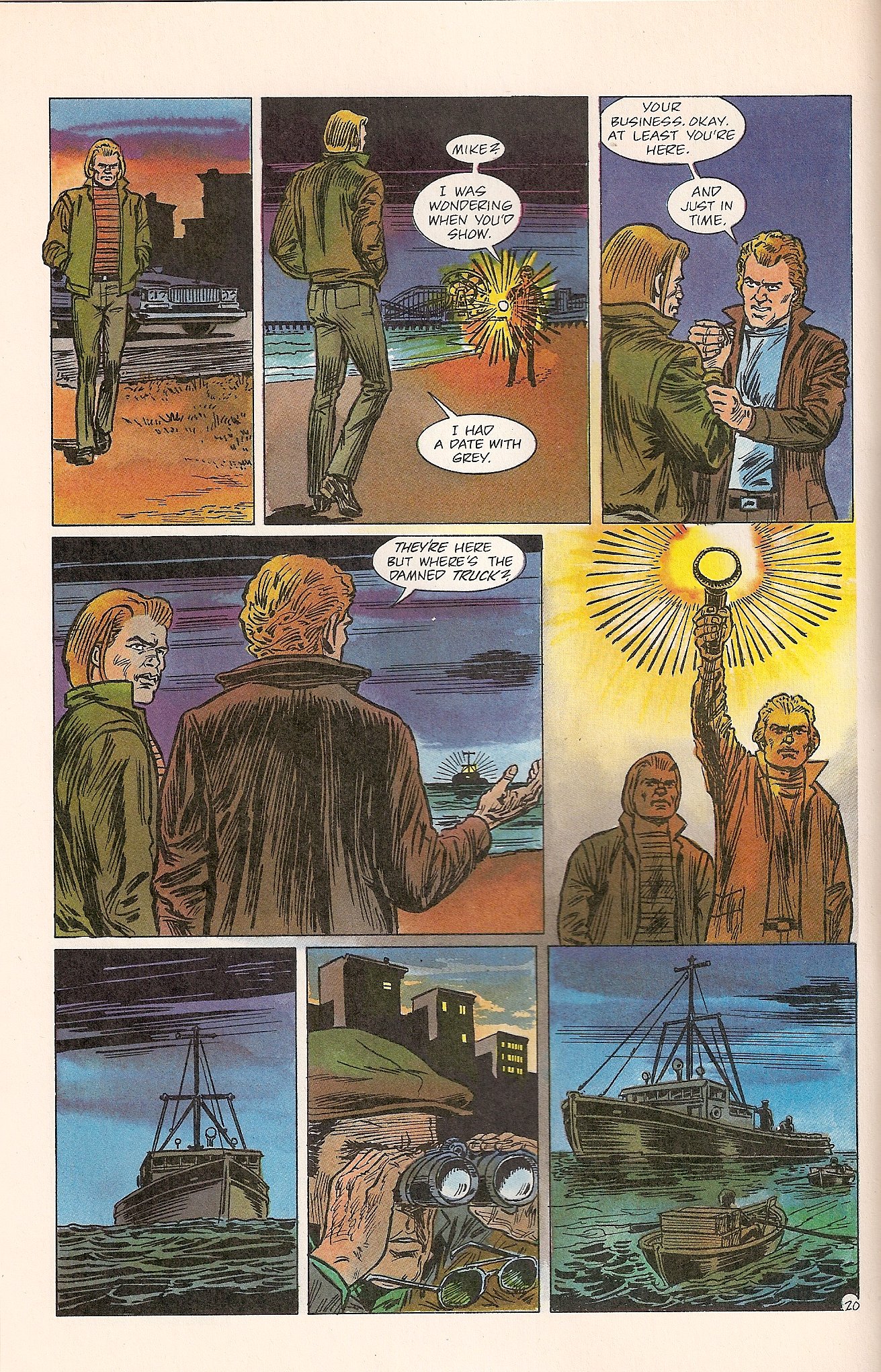 Read online Sable comic -  Issue #20 - 22