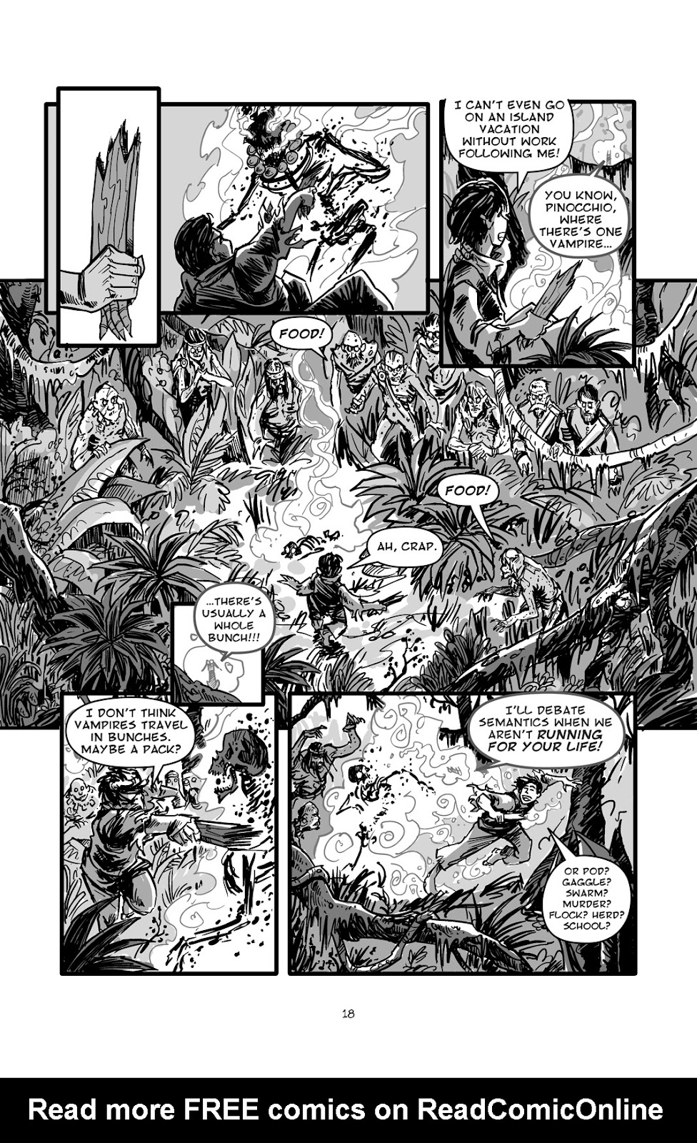 Pinocchio: Vampire Slayer - Of Wood and Blood issue 1 - Page 19