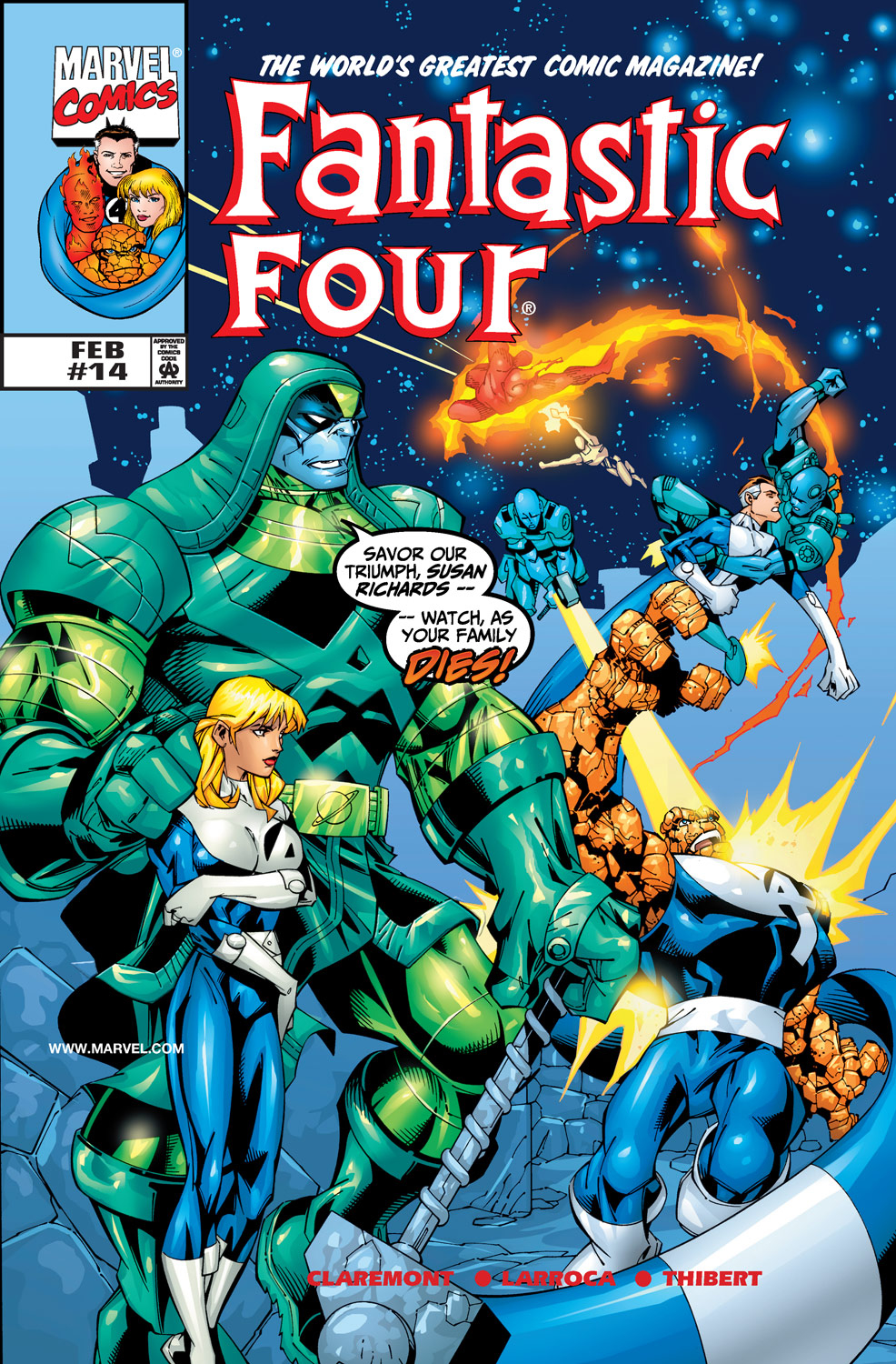 Read online Fantastic Four (1998) comic -  Issue #14 - 1