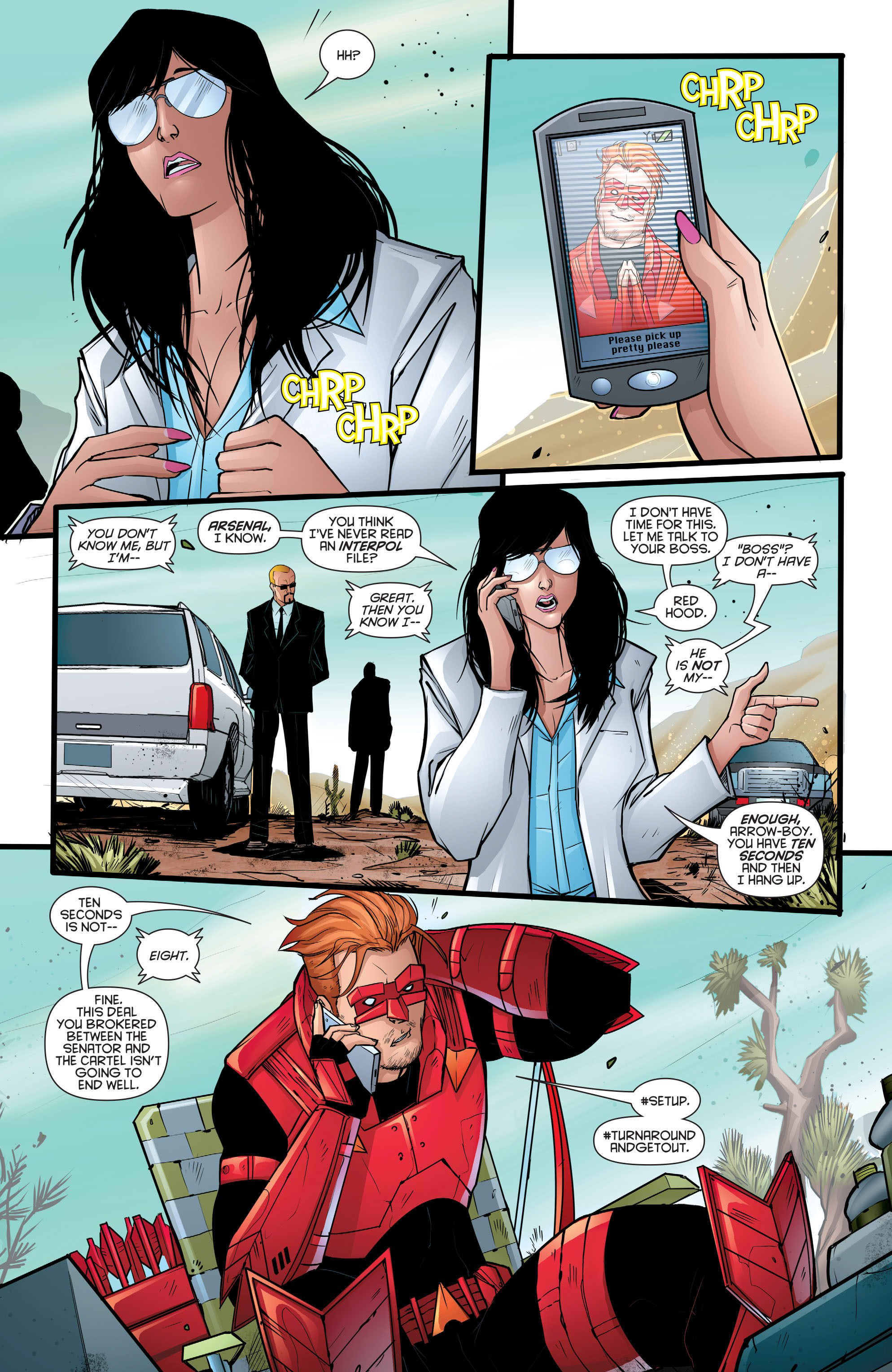 Read online Red Hood/Arsenal comic -  Issue #1 - 6