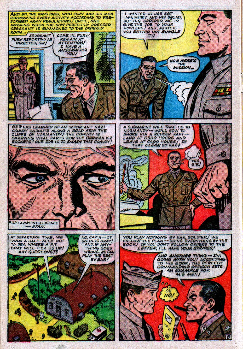 Read online Sgt. Fury comic -  Issue #11 - 12
