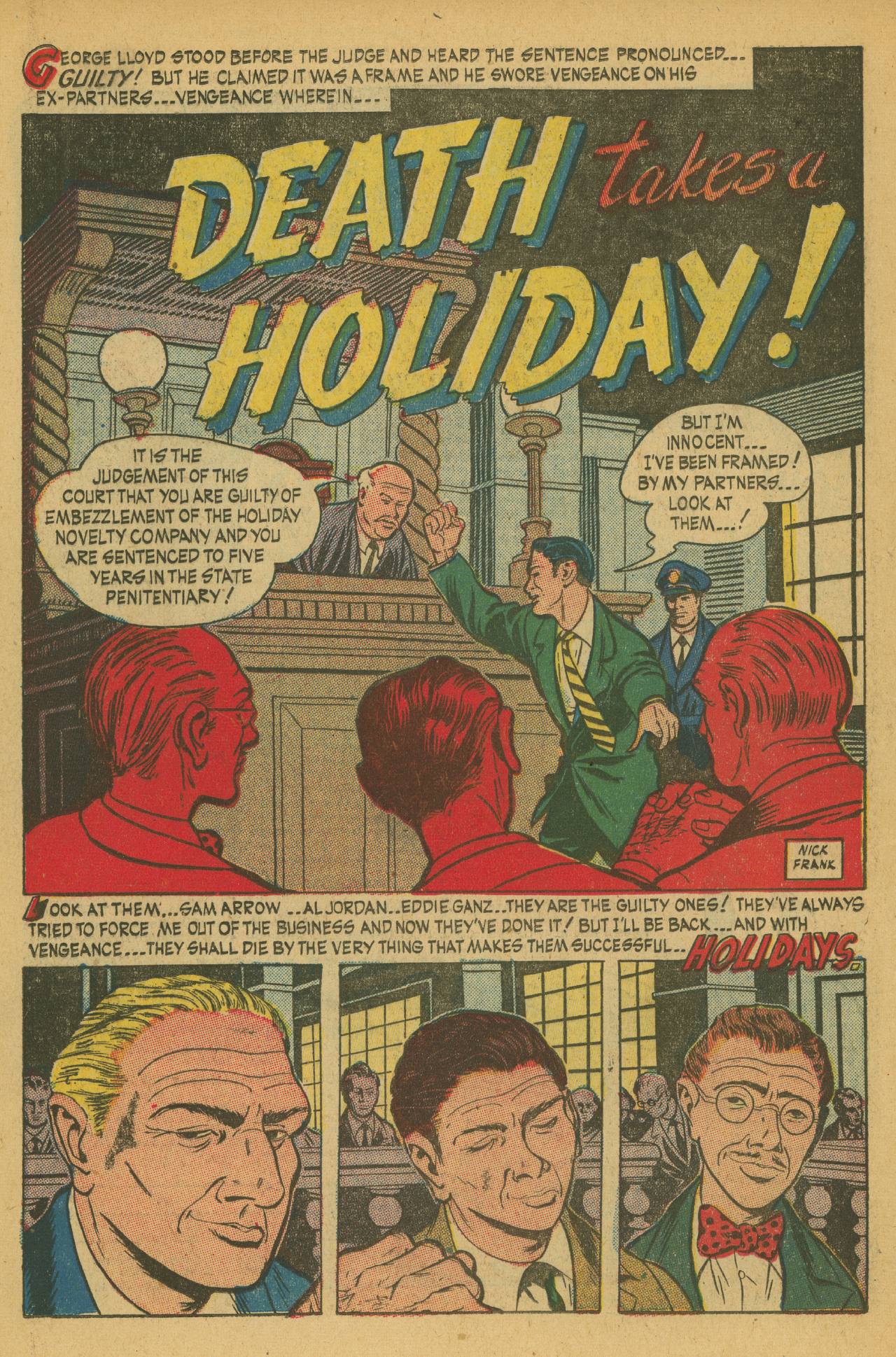 Read online Weird Mysteries (1952) comic -  Issue #1 - 14