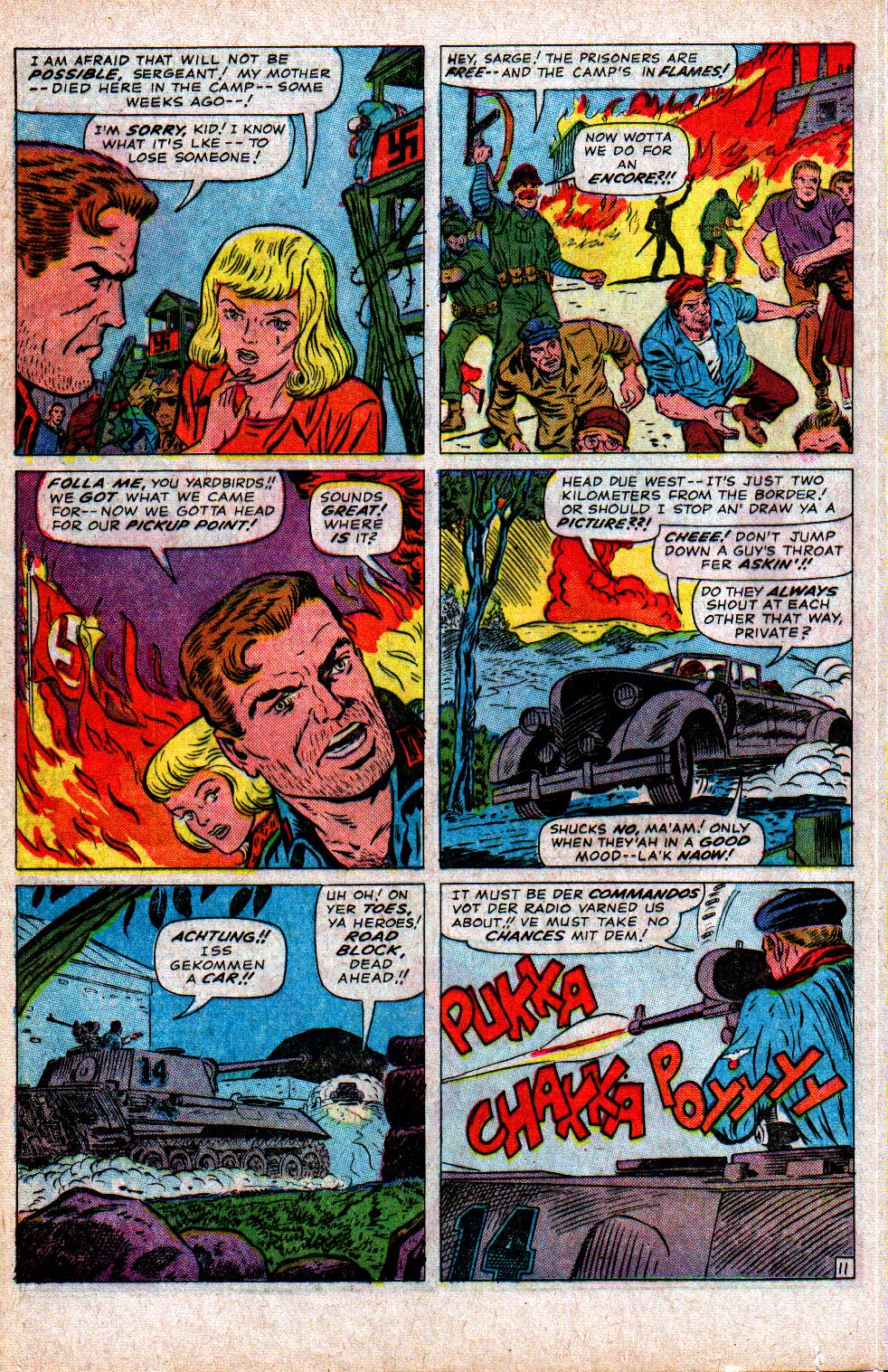 Read online Sgt. Fury comic -  Issue #21 - 16