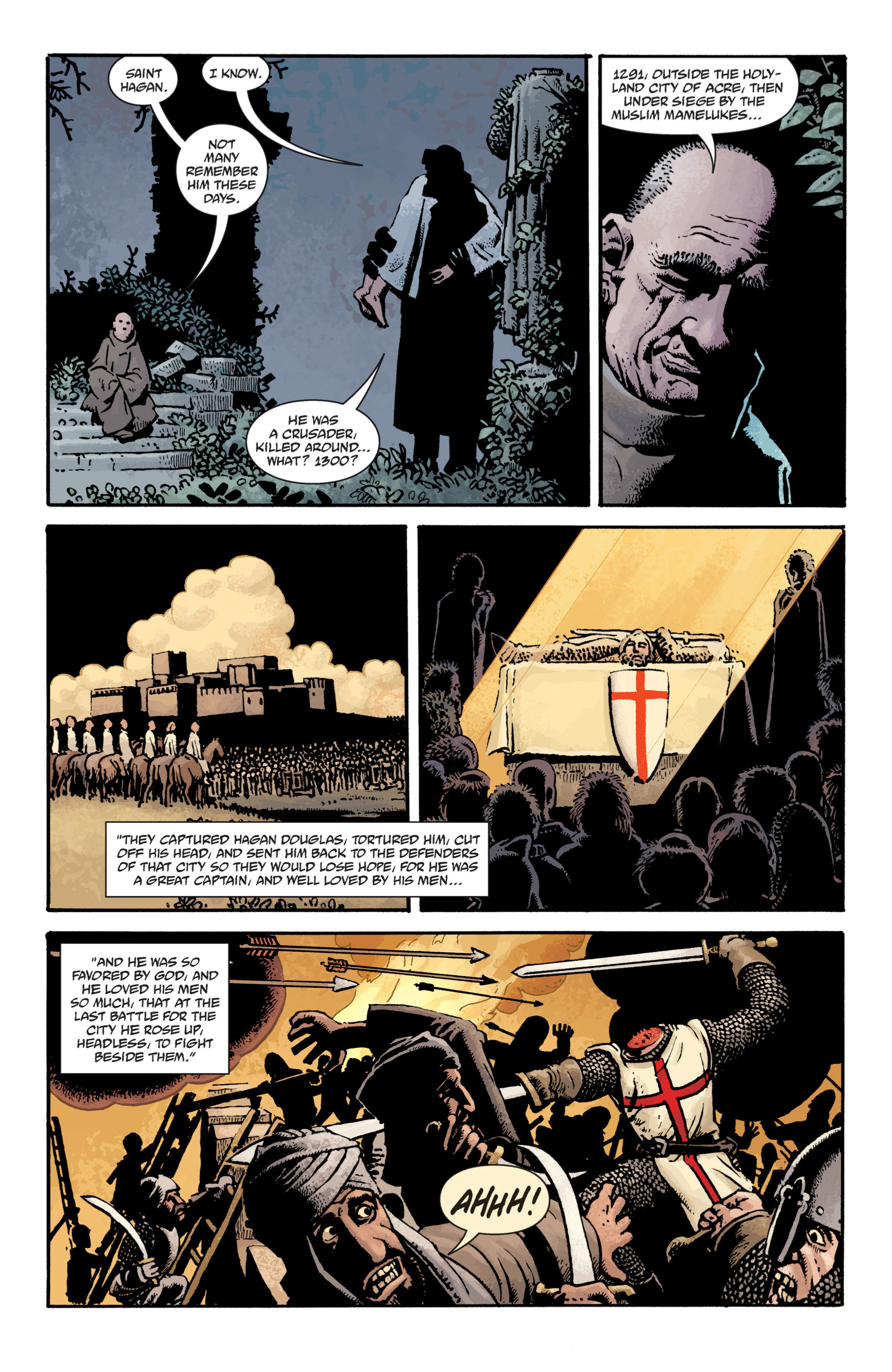 Read online Hellboy comic -  Issue #11 - 129
