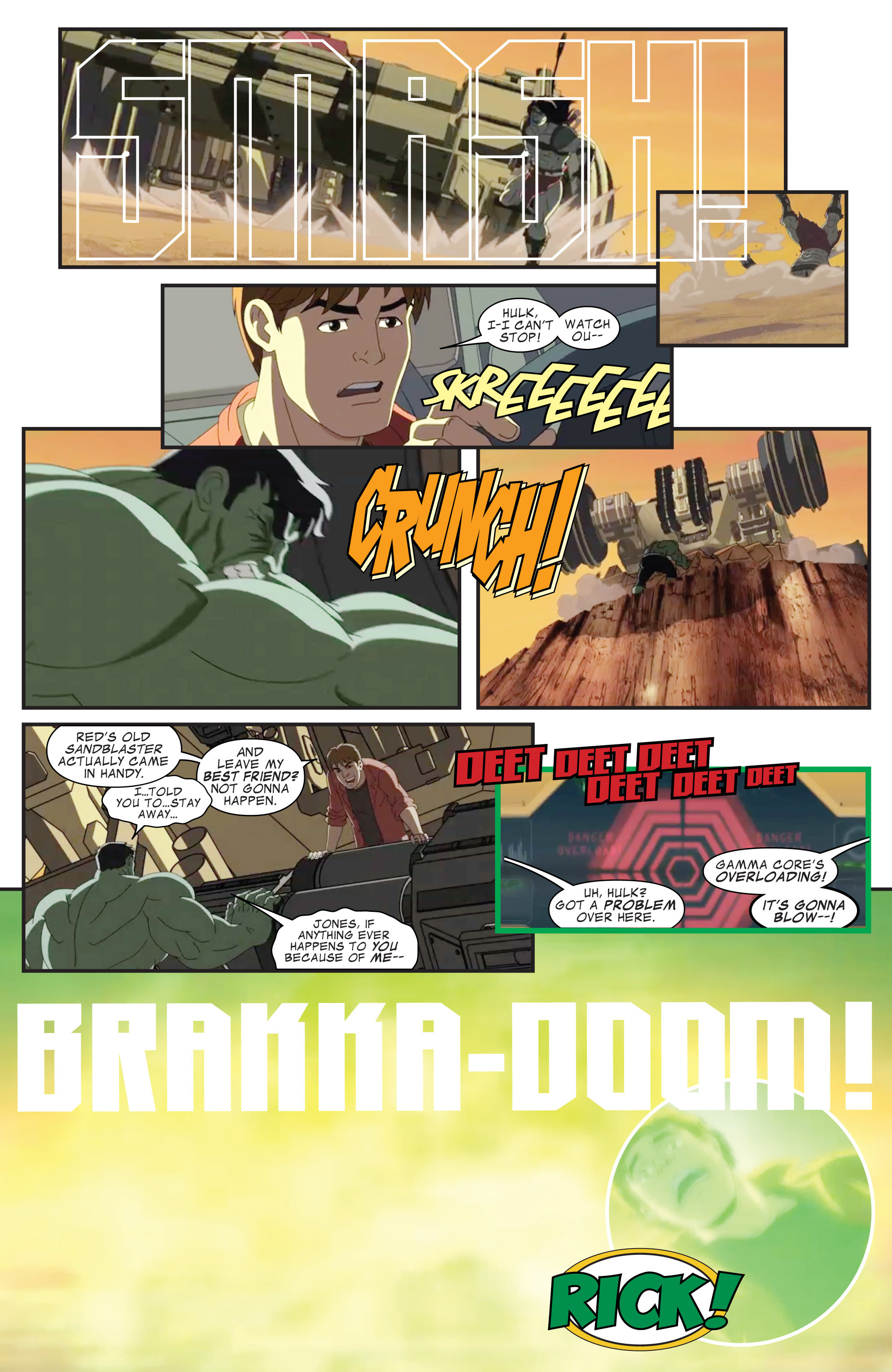 Read online Marvel Universe Hulk: Agents of S.M.A.S.H. comic -  Issue #1 - 21