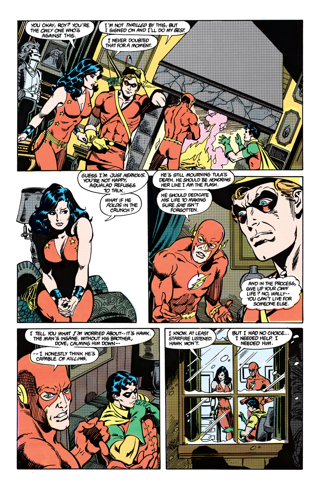 Read online The New Teen Titans (1984) comic -  Issue #20 - 12