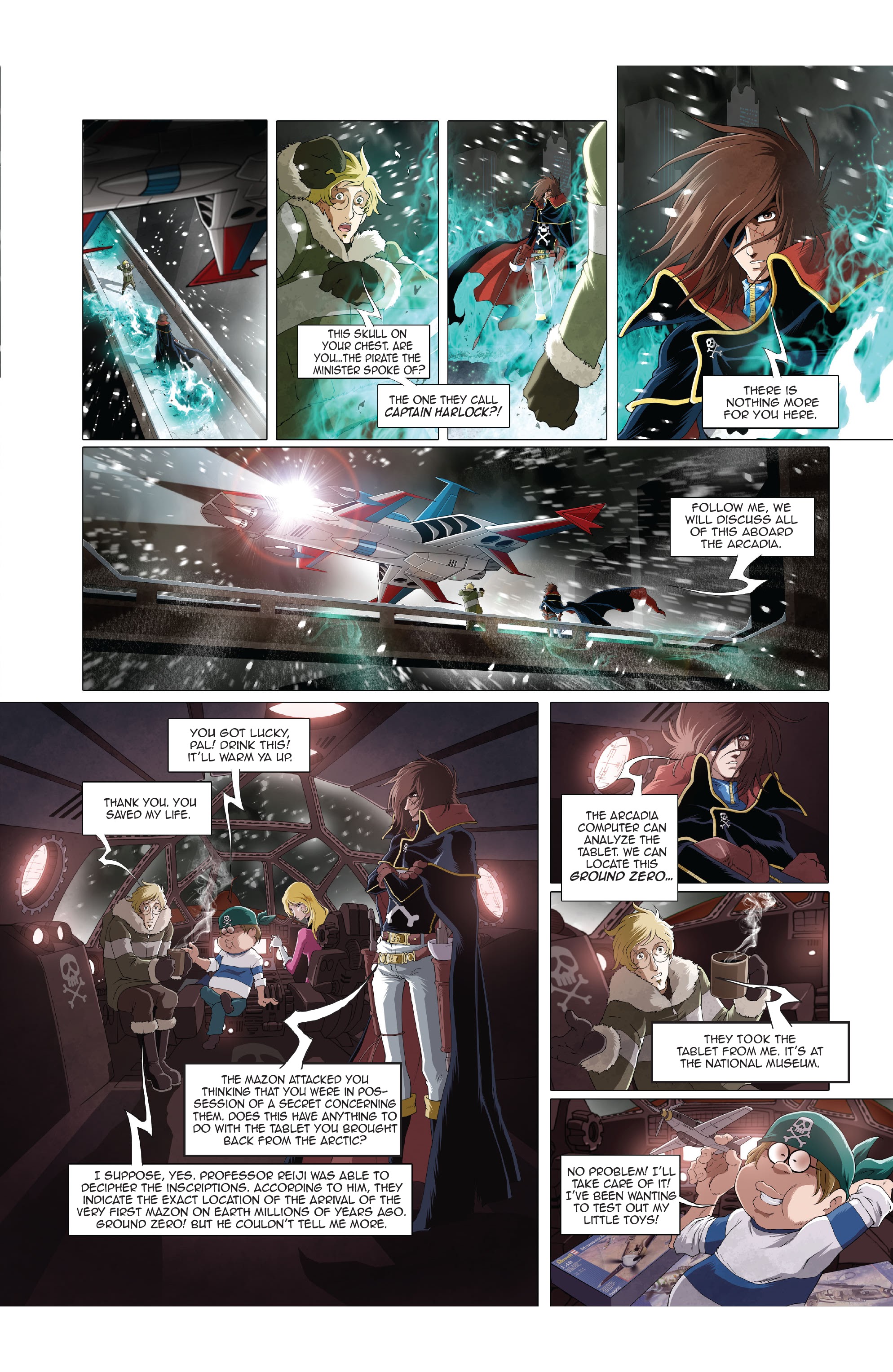 Read online Space Pirate Captain Harlock comic -  Issue #2 - 9