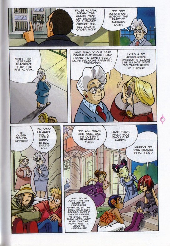 Read online W.i.t.c.h. comic -  Issue #20 - 61