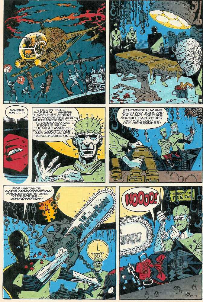 Read online Pinhead vs. Marshal Law: Law in Hell comic -  Issue #1 - 32