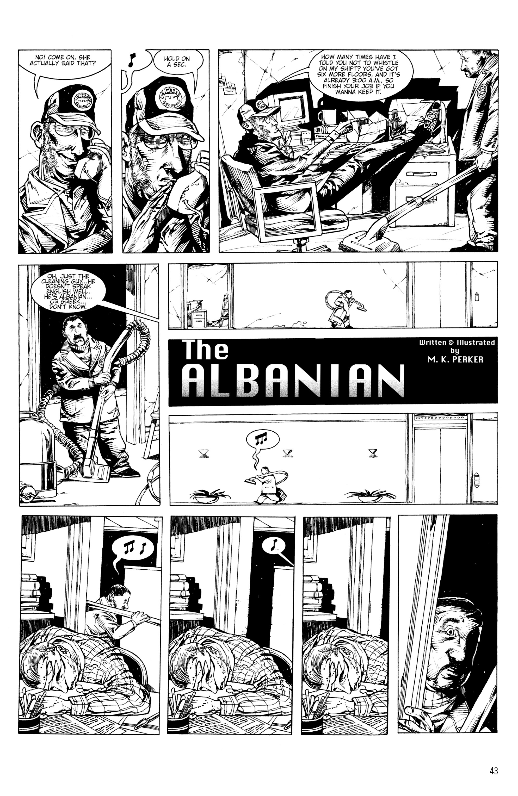 Read online Noir: A Collection of Crime Comics comic -  Issue # TPB - 42
