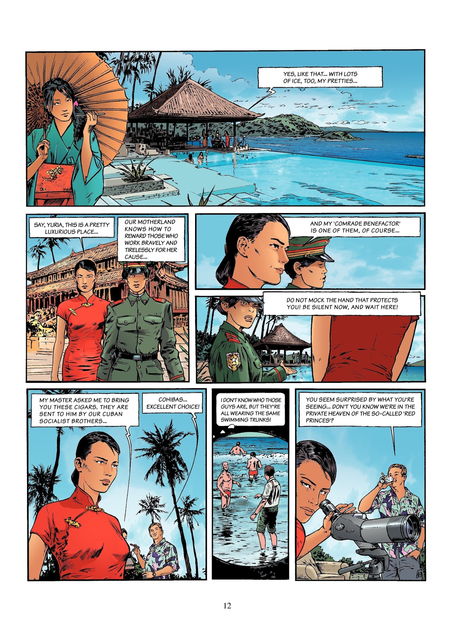 Read online Insiders comic -  Issue #6 - 14