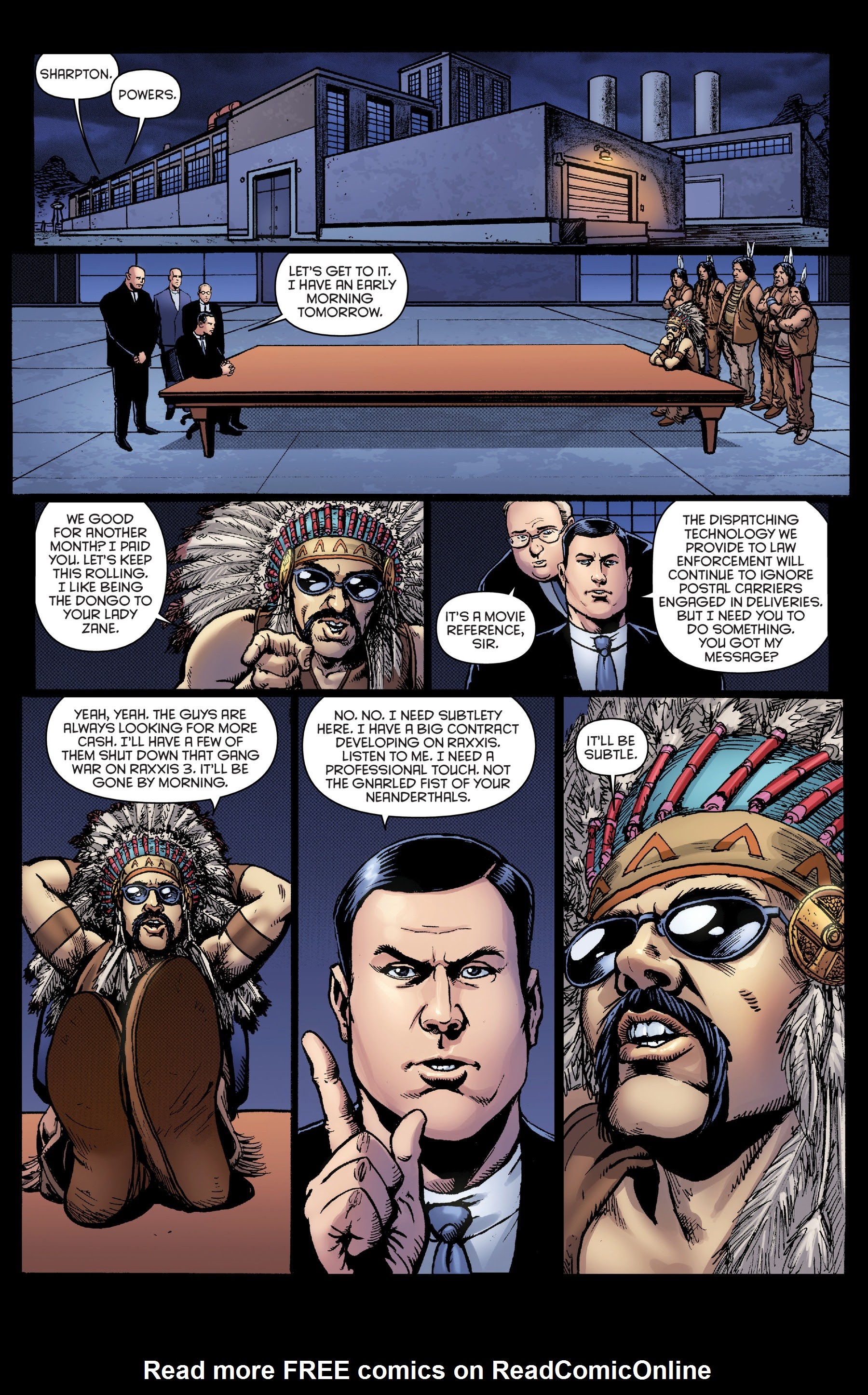 Read online Space Bastards comic -  Issue #1 - 45