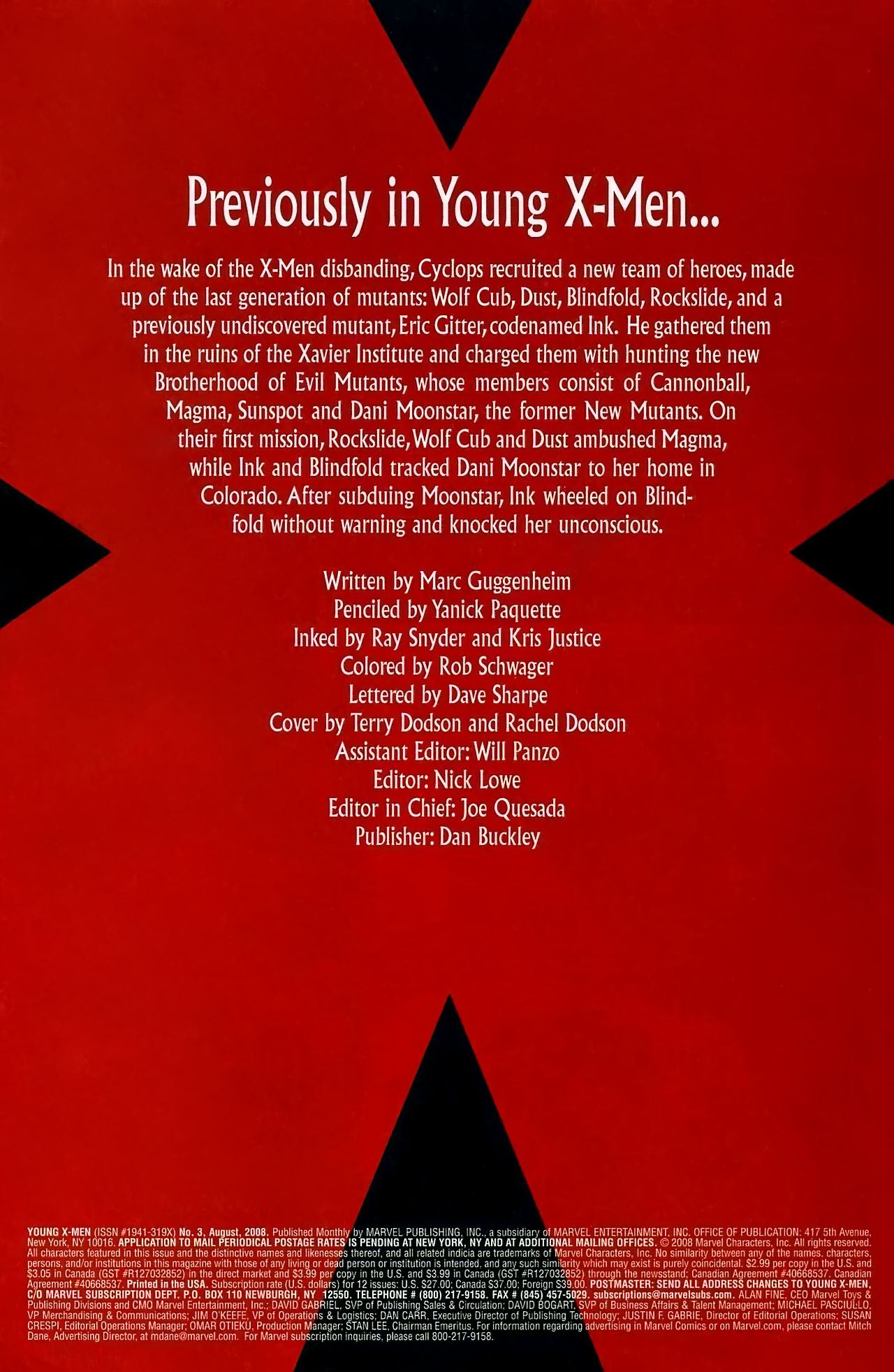 Read online Young X-Men comic -  Issue #3 - 2