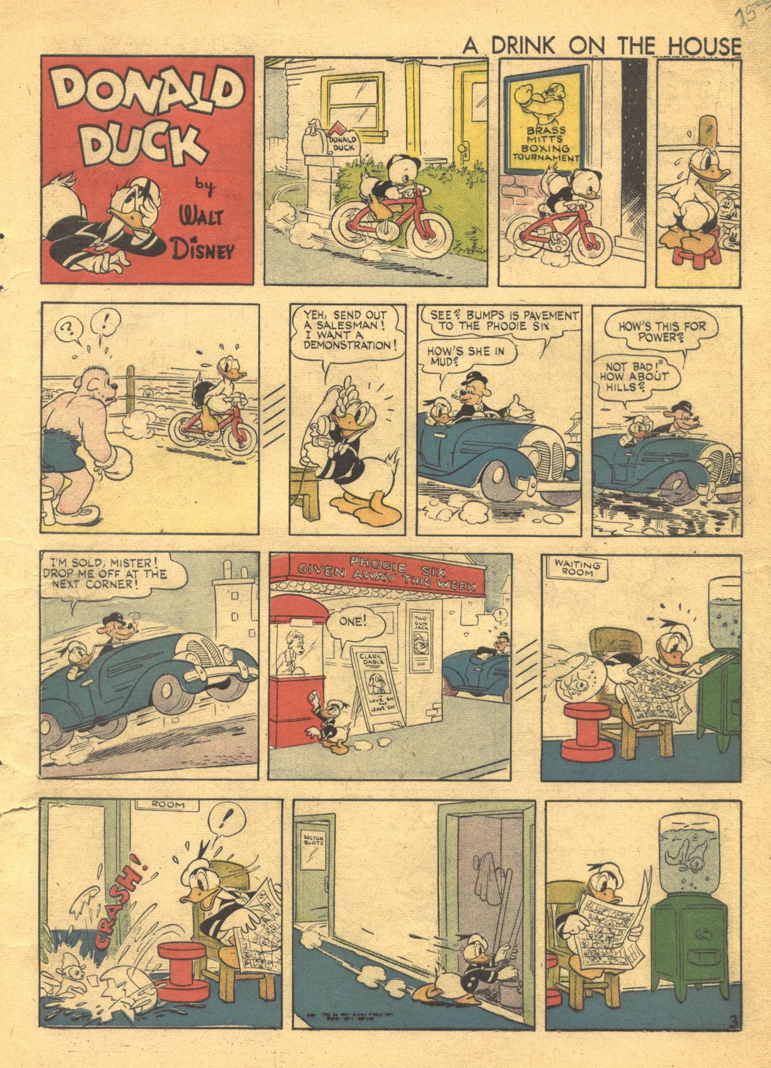Read online Walt Disney's Comics and Stories comic -  Issue #25 - 6