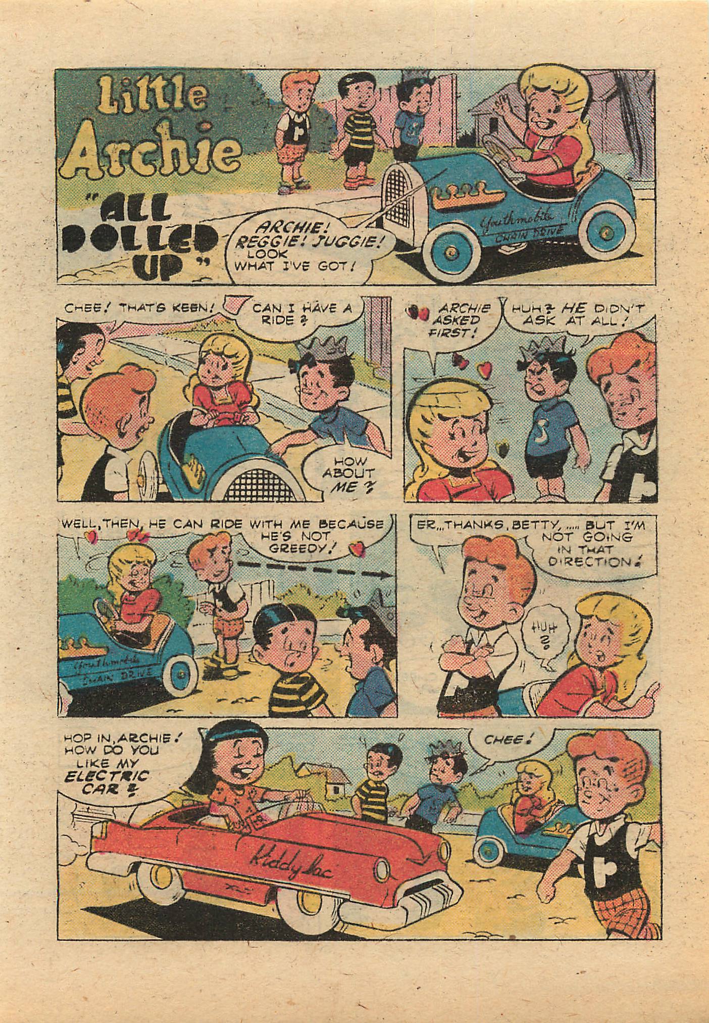 Read online Little Archie Comics Digest Magazine comic -  Issue #3 - 133