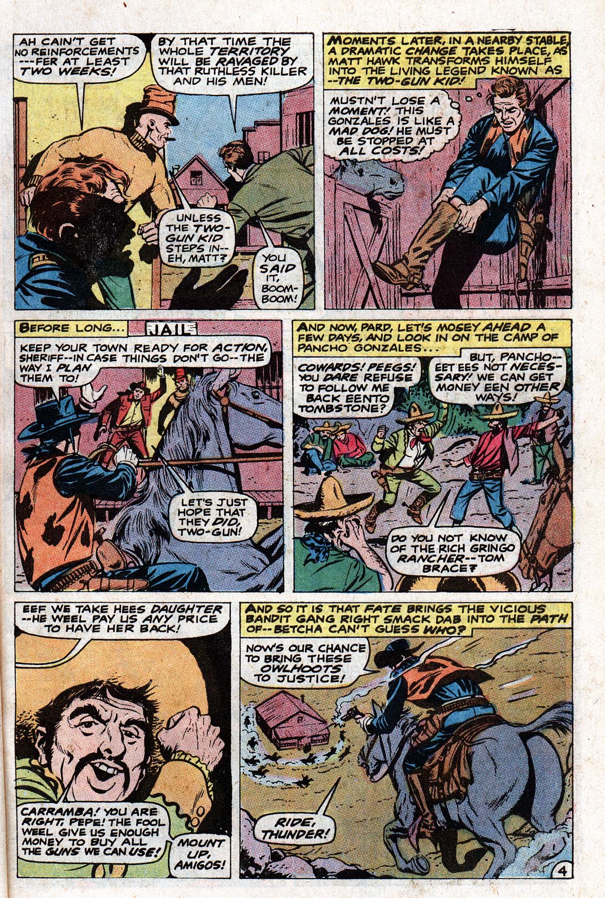 Read online The Mighty Marvel Western comic -  Issue #10 - 23