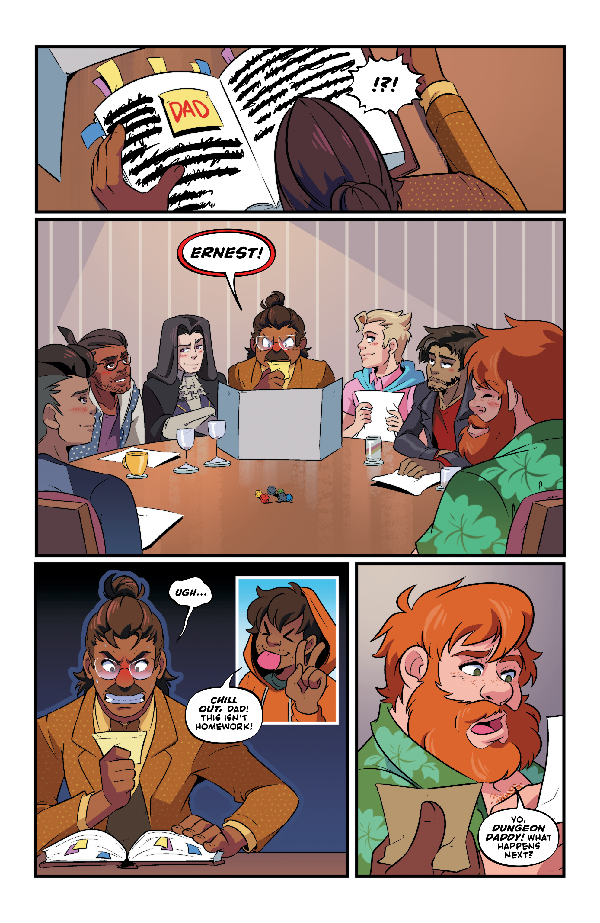 Read online Dream Daddy comic -  Issue #5 - 14