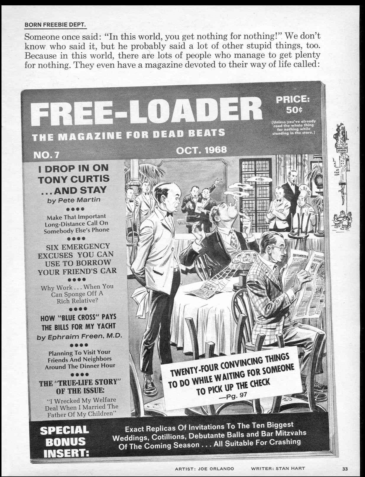 Read online MAD comic -  Issue #123 - 38