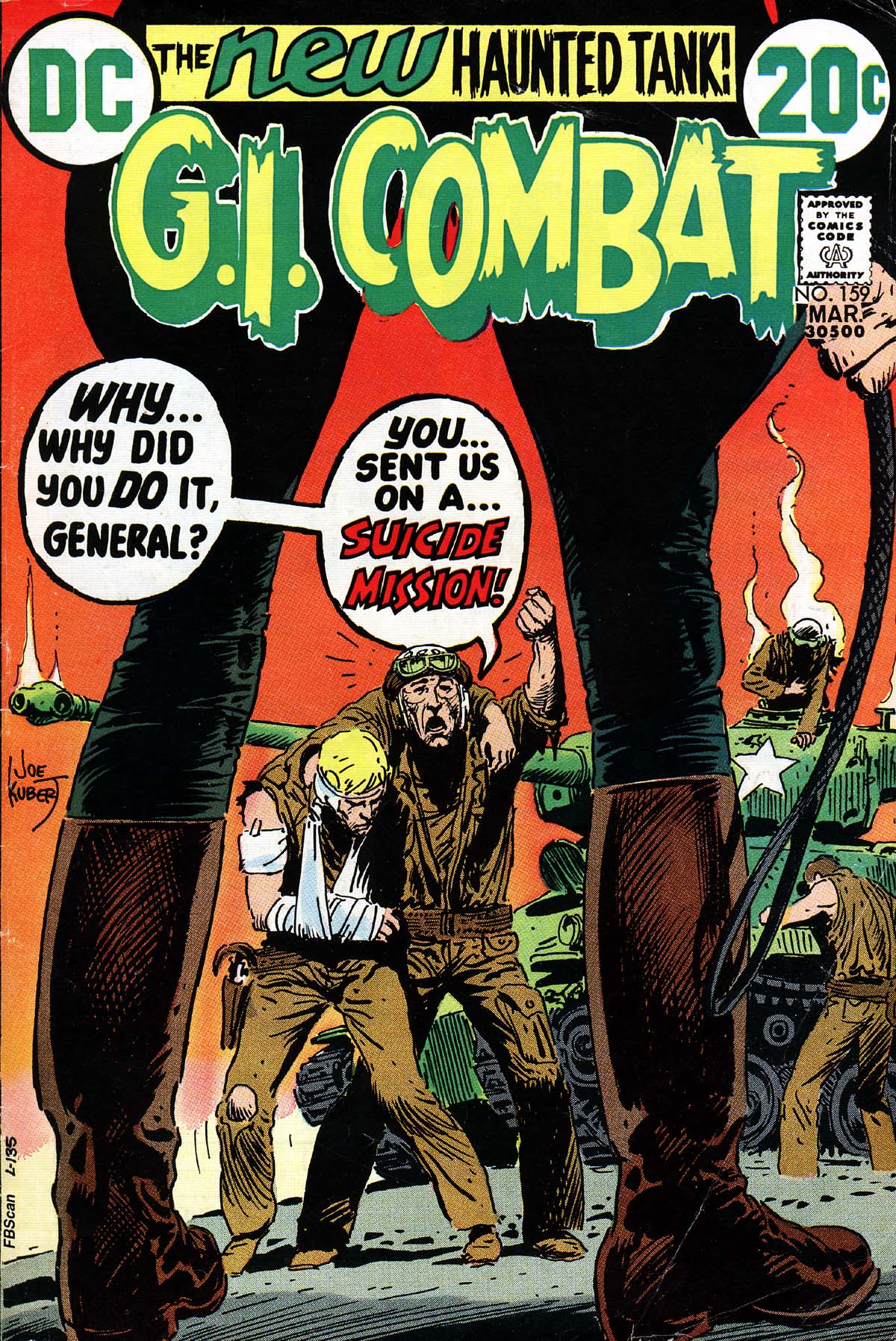 Read online G.I. Combat (1952) comic -  Issue #159 - 1