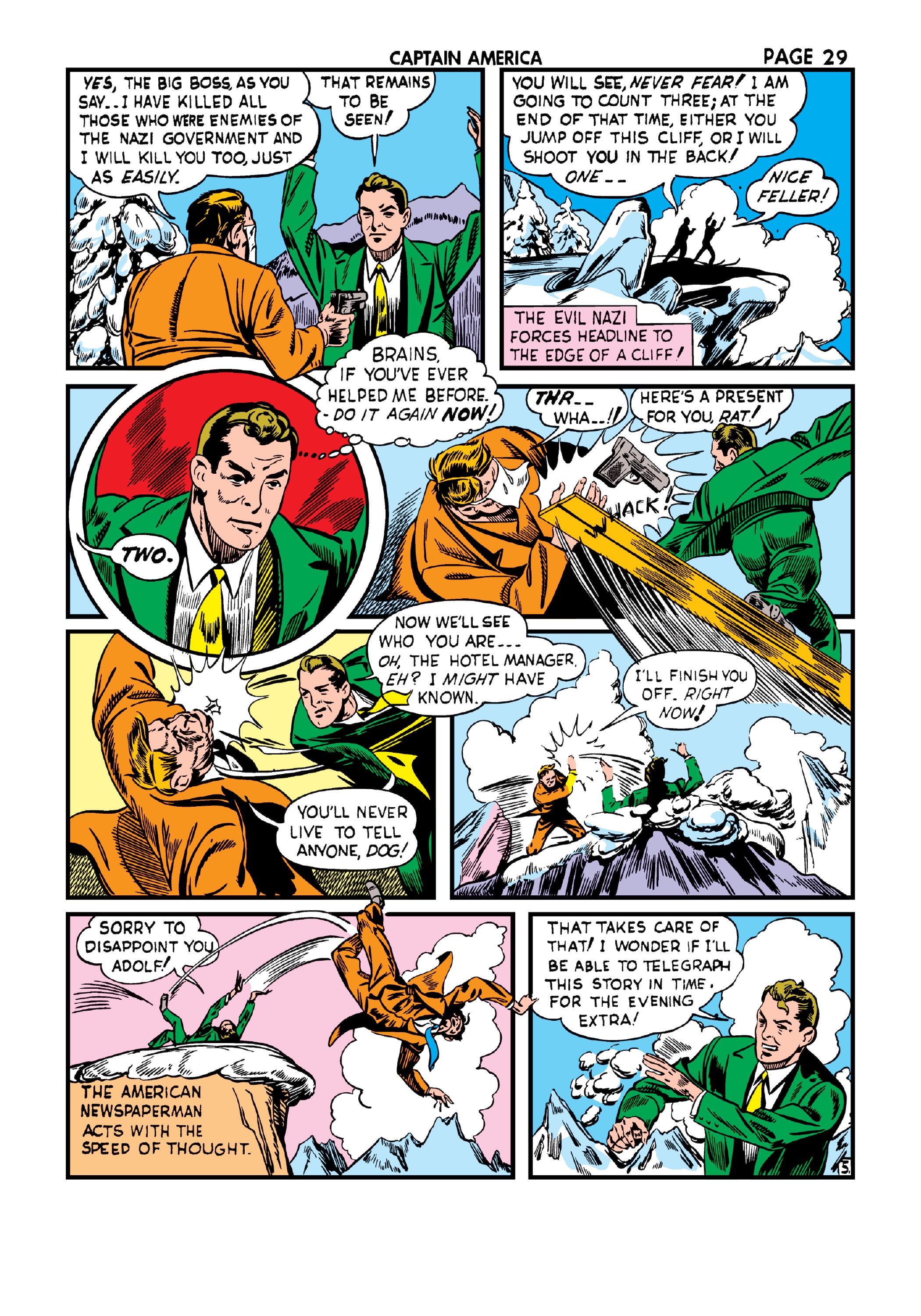 Read online Marvel Masterworks: Golden Age Captain America comic -  Issue # TPB 3 (Part 1) - 38