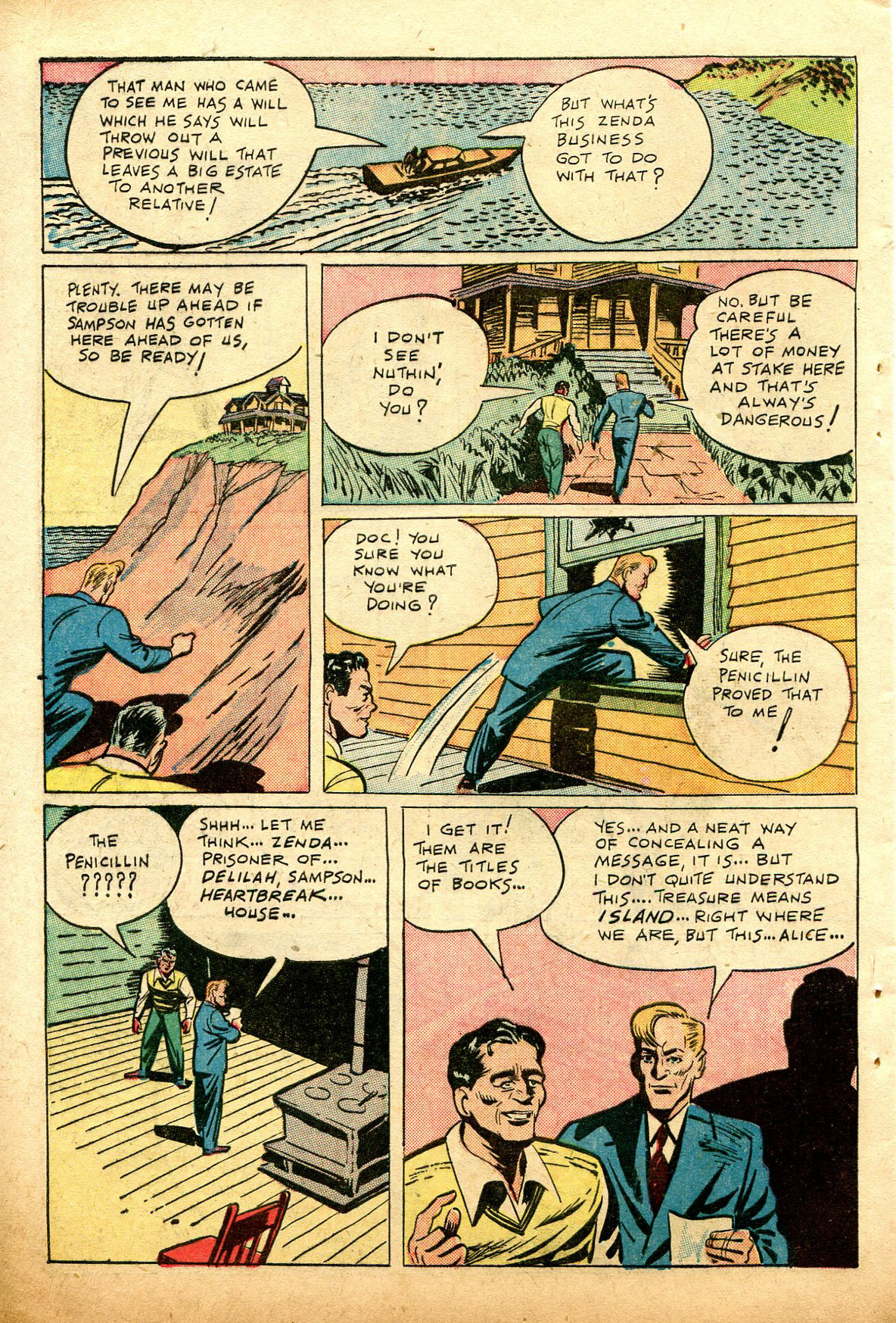Read online Shadow Comics comic -  Issue #74 - 40