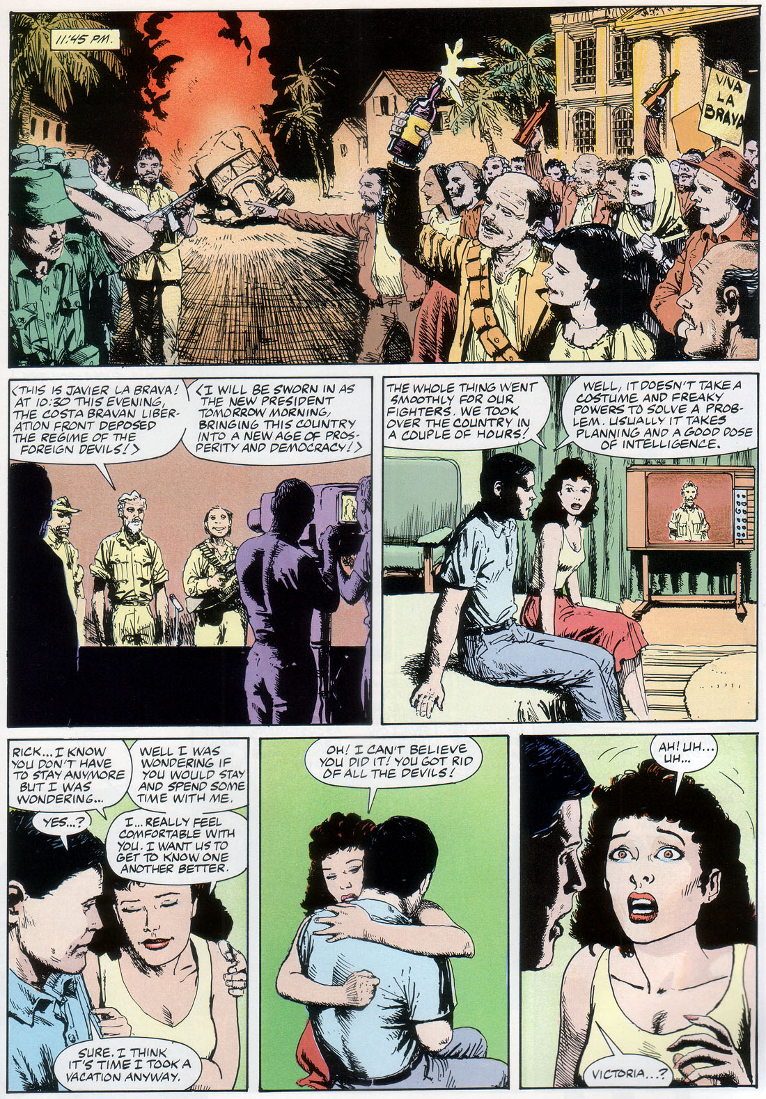 Marvel Graphic Novel issue 57 - Rick Mason - The Agent - Page 75