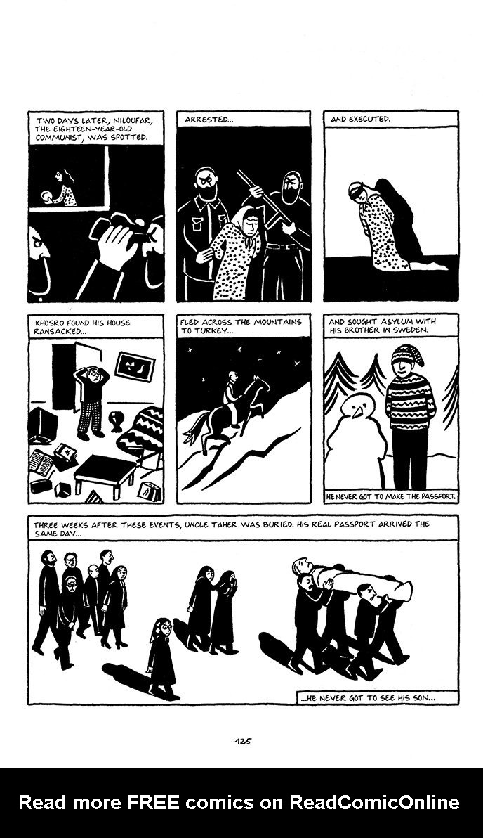 Read online Persepolis comic -  Issue # TPB 1 - 128