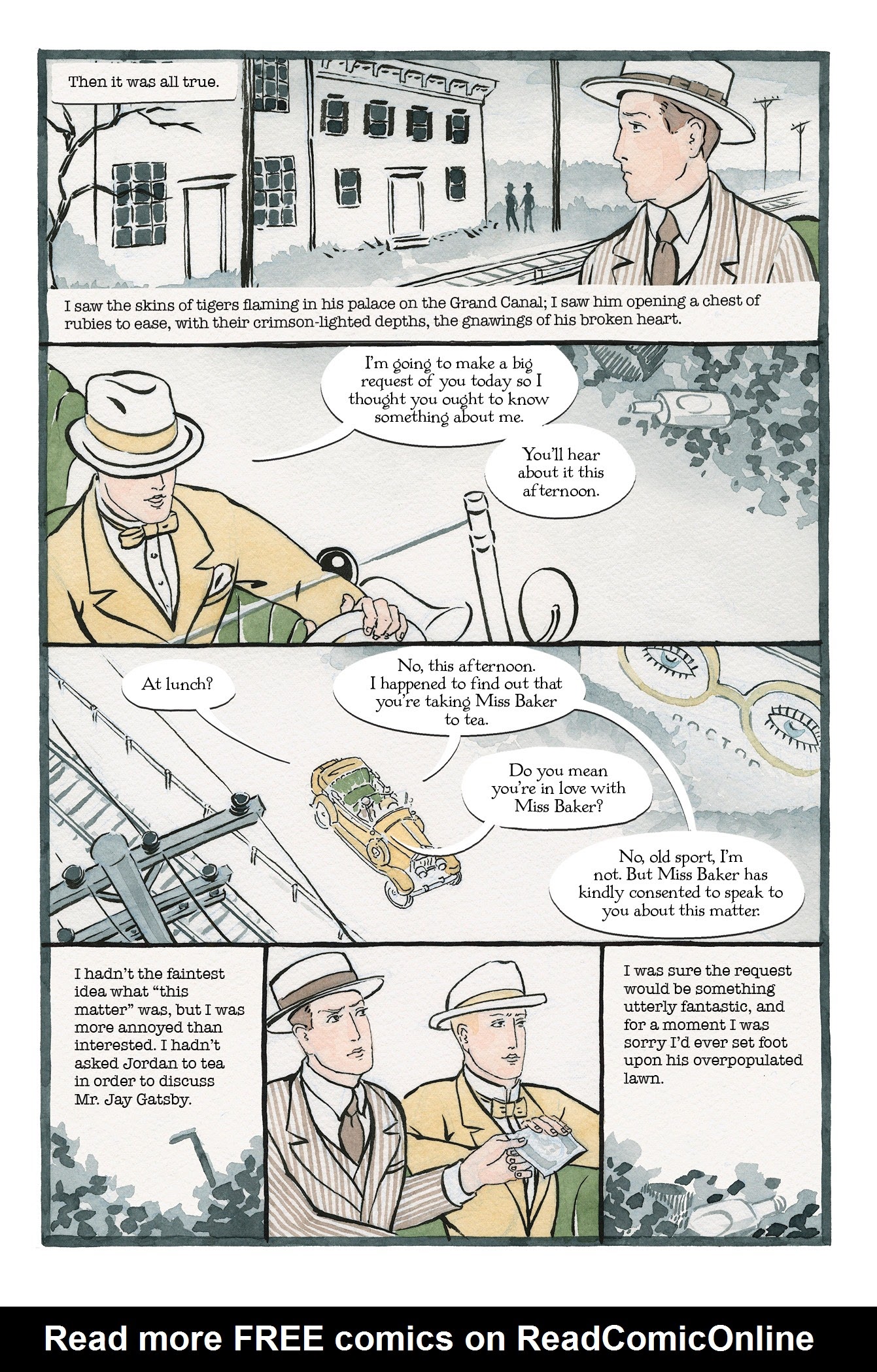 Read online The Great Gatsby: The Graphic Novel comic -  Issue # TPB (Part 1) - 84