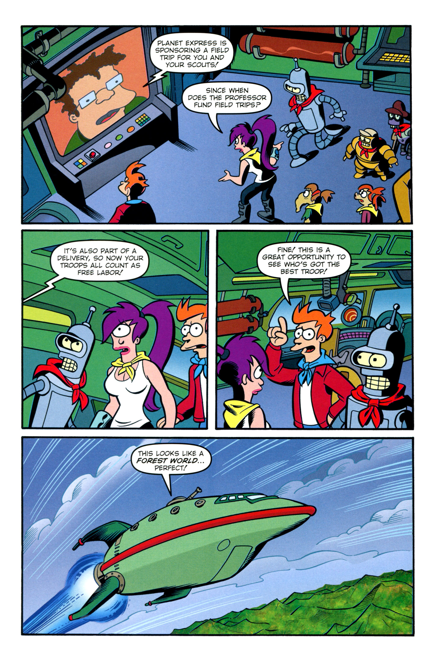 Read online Futurama Comics comic -  Issue #61 - 13