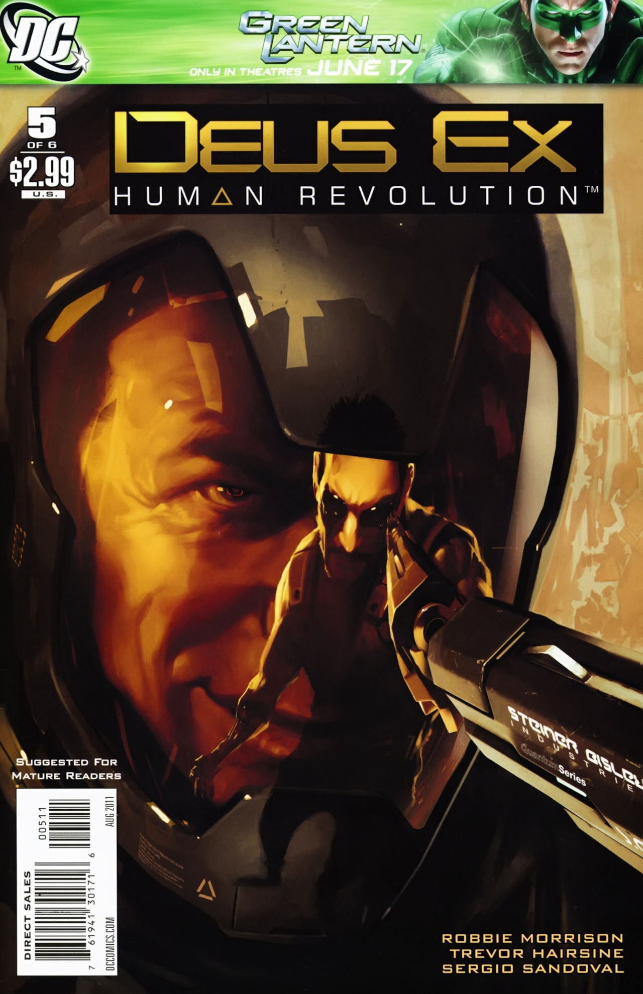 Read online Deus Ex comic -  Issue #5 - 1