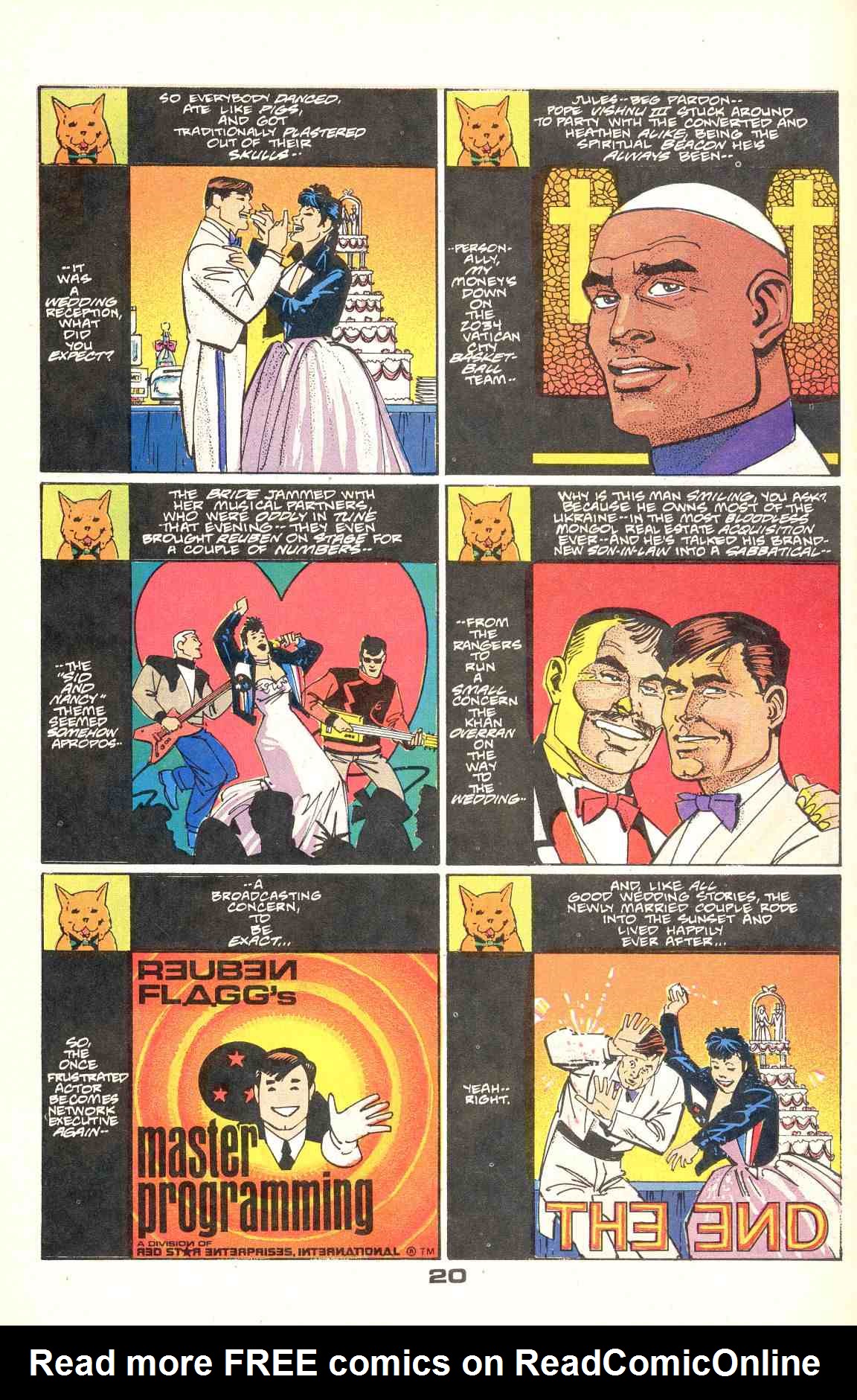 Read online Howard Chaykin's American Flagg comic -  Issue #12 - 26