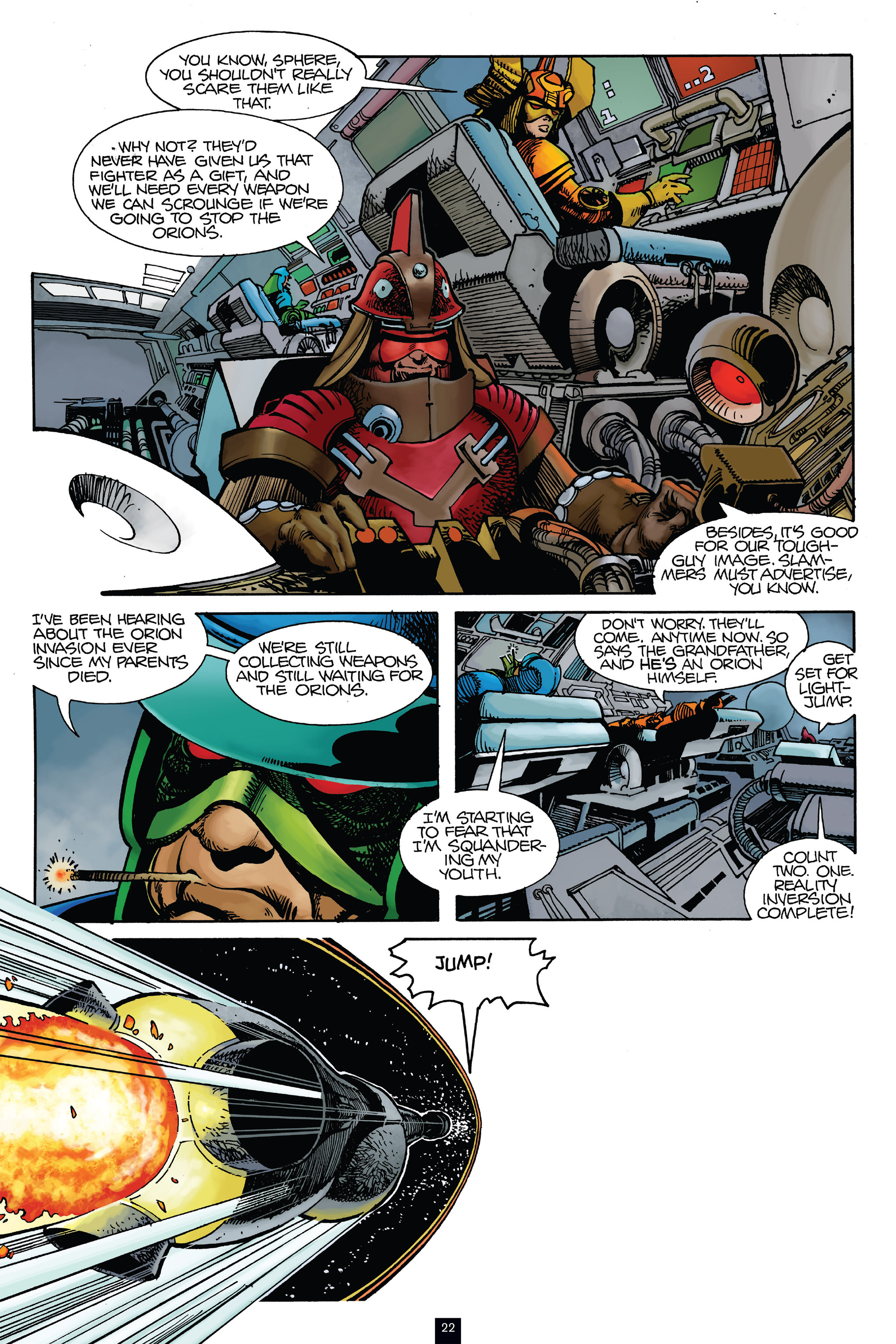 Read online Star Slammers, The Complete Collection comic -  Issue # TPB - 21