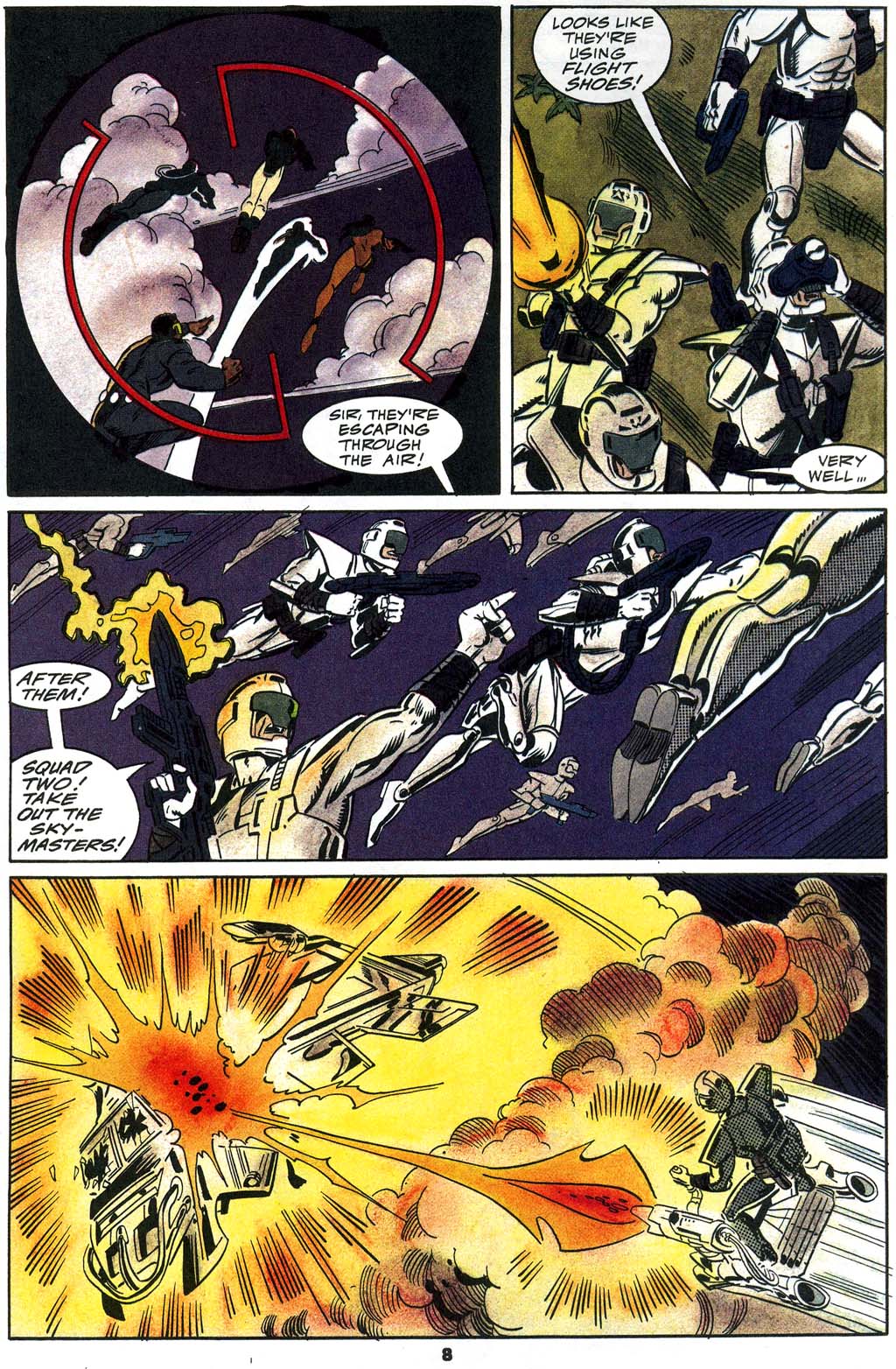 Read online Strikeforce: Morituri Electric Undertow comic -  Issue #3 - 9