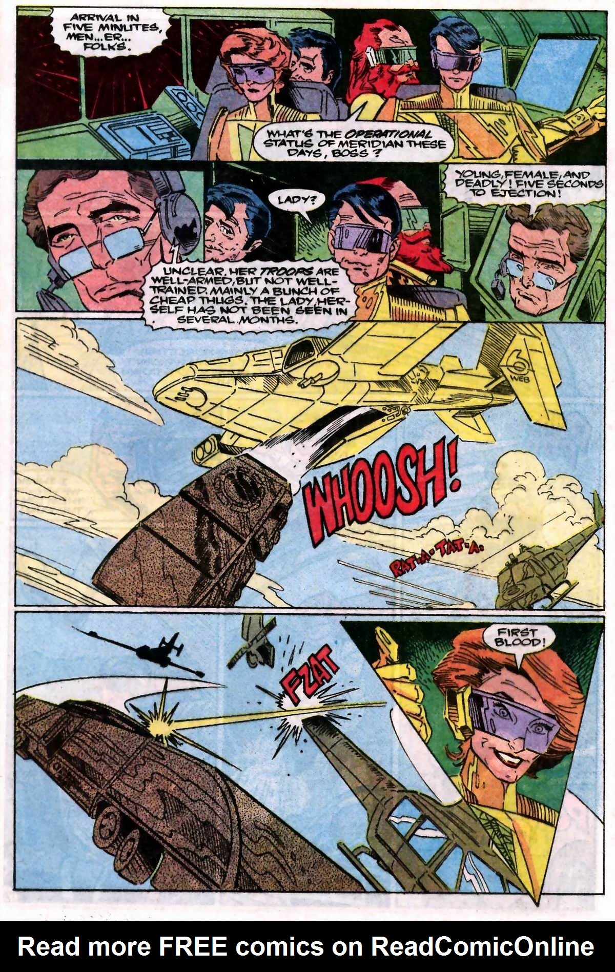 Read online The Web (1991) comic -  Issue #3 - 17