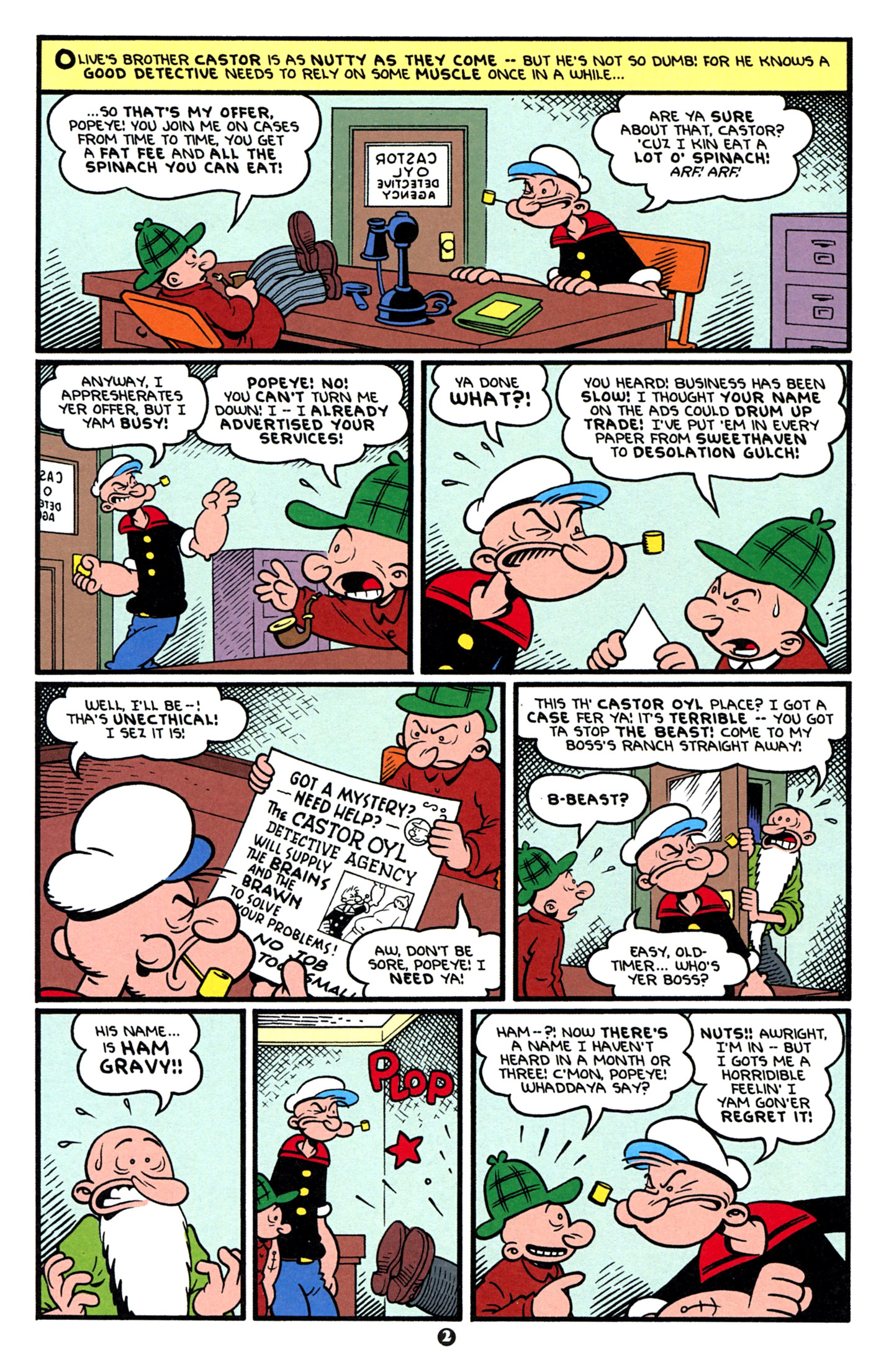 Read online Popeye (2012) comic -  Issue #7 - 4