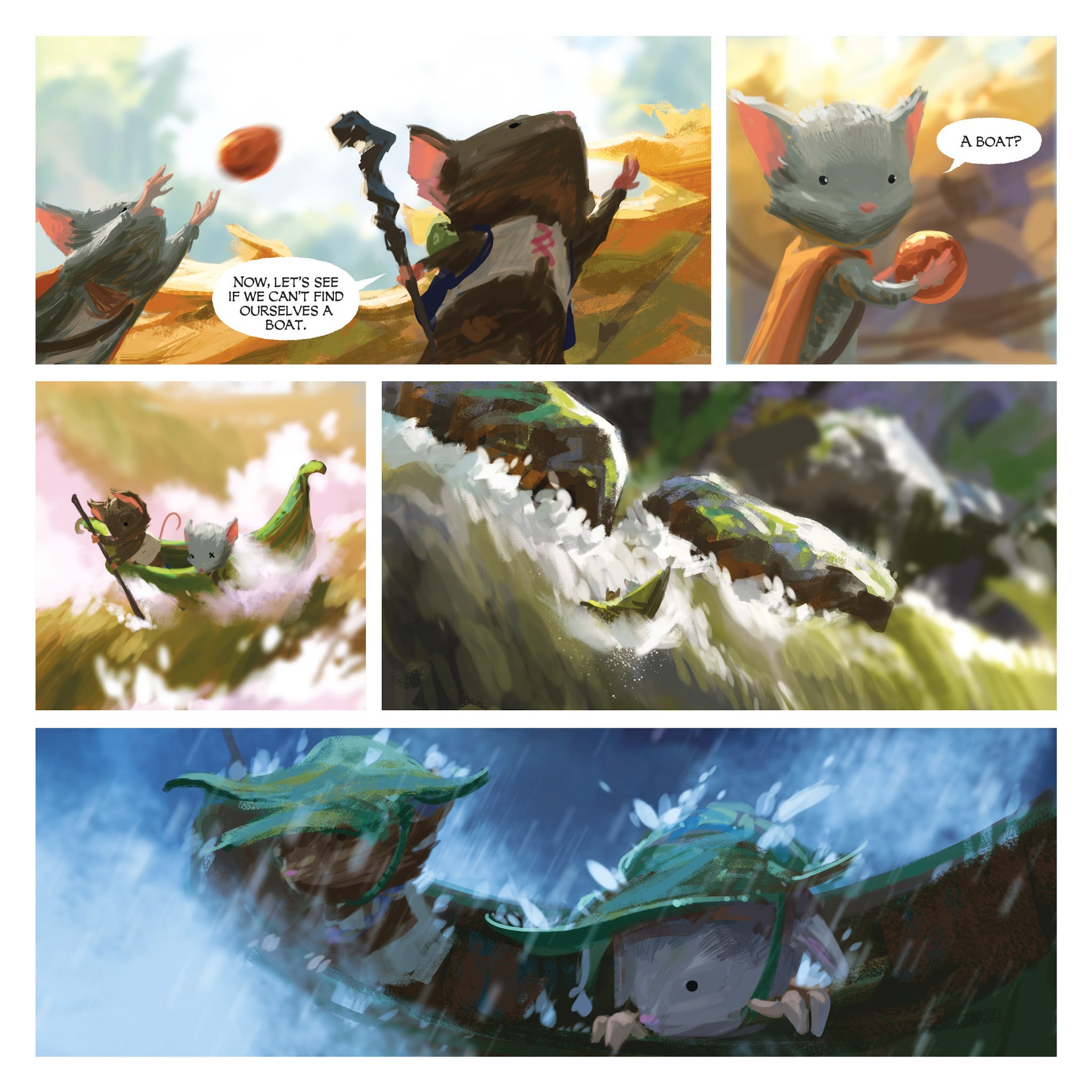 Read online Mouse Guard: Legends of the Guard Volume Two comic -  Issue # TPB - 94