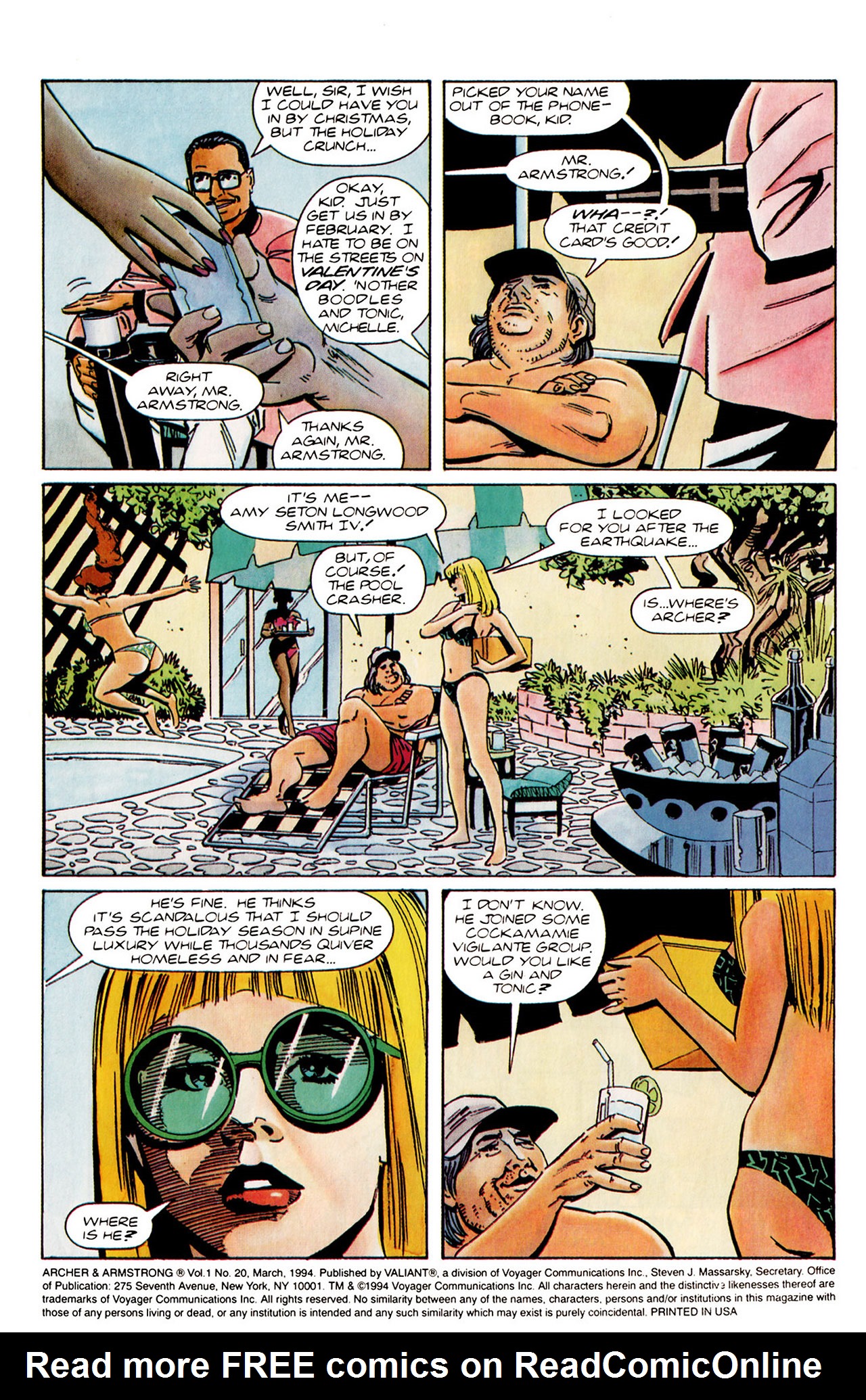 Read online Archer & Armstrong comic -  Issue #20 - 3