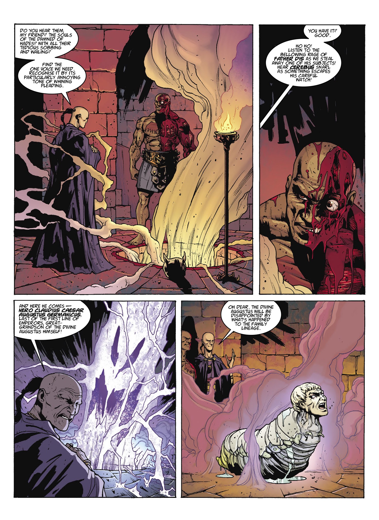 Read online Aquila: The Burning Fields comic -  Issue # TPB - 42