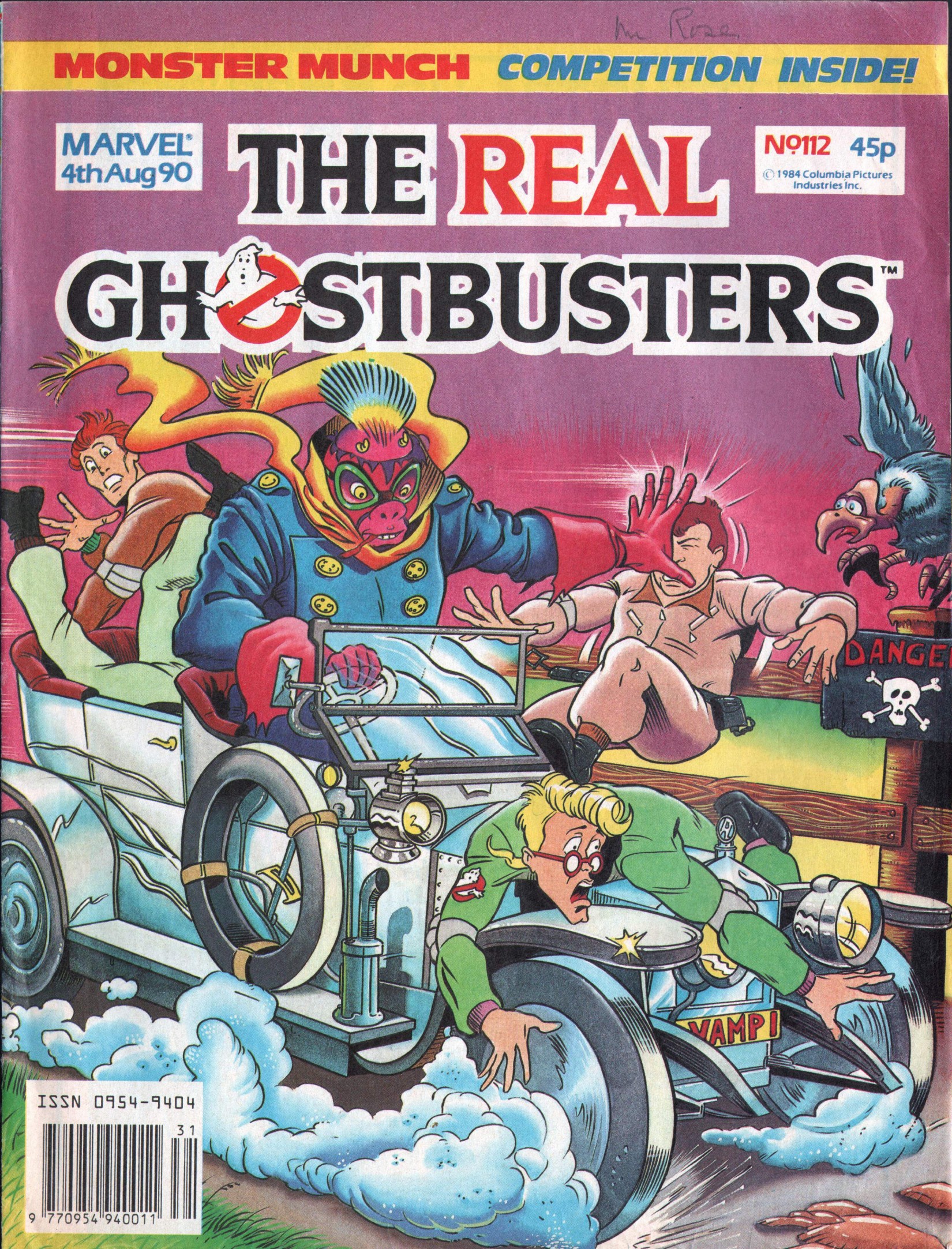 Read online The Real Ghostbusters comic -  Issue #112 - 1