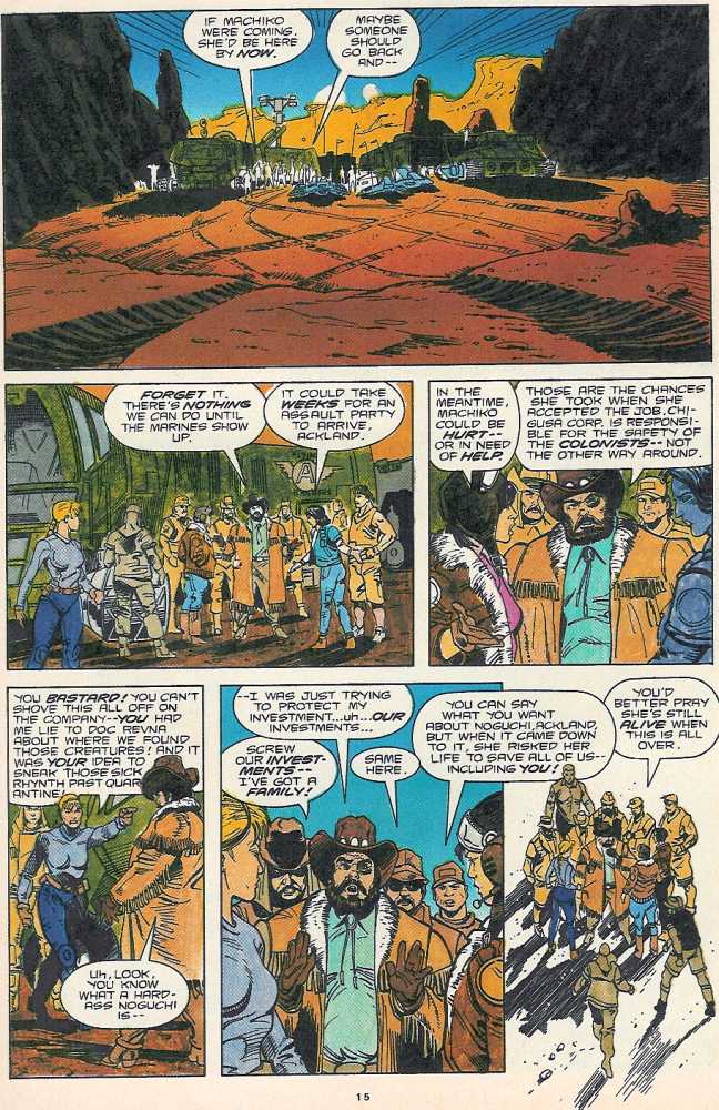 Read online Aliens vs. Predator comic -  Issue #4 - 16