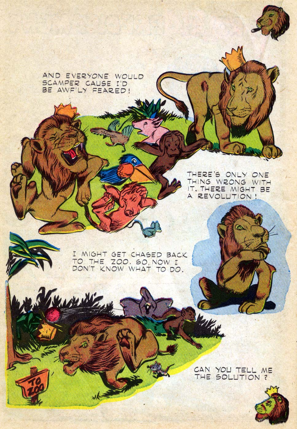 Read online Animal Comics comic -  Issue #22 - 32