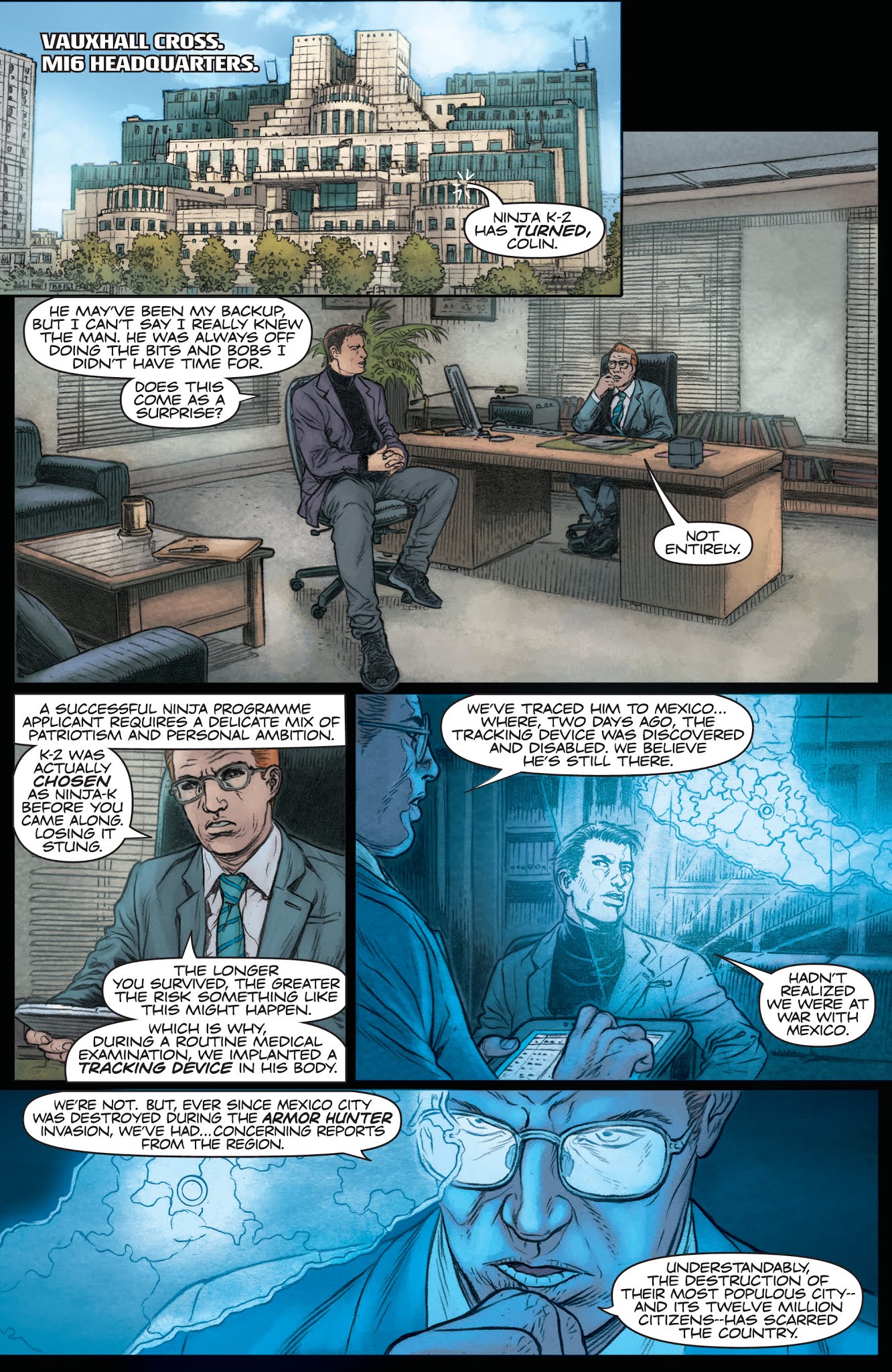 Read online Ninja-K comic -  Issue # _TPB 2 - 11