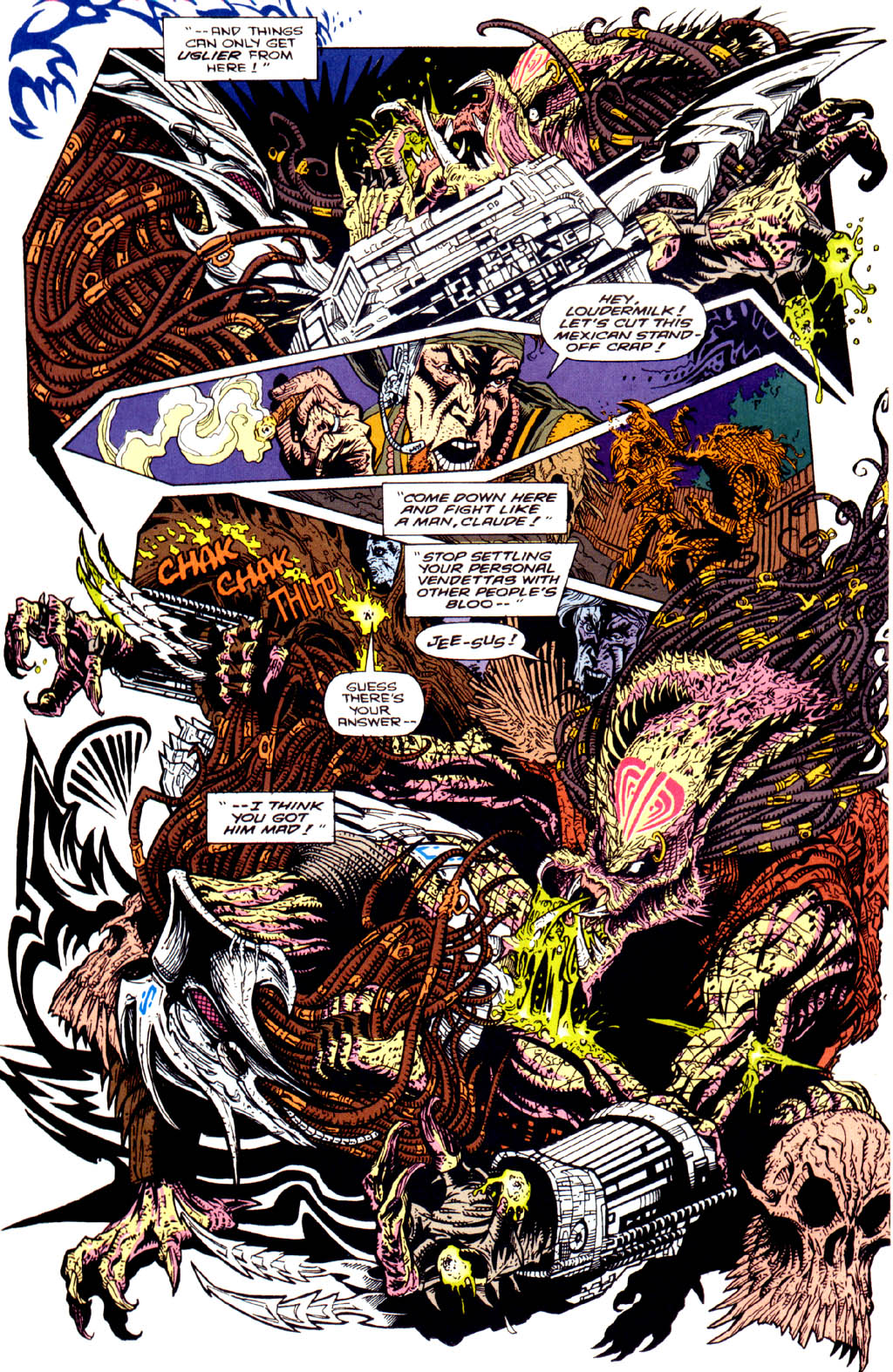 Read online Predator:  Bad Blood comic -  Issue #4 - 4