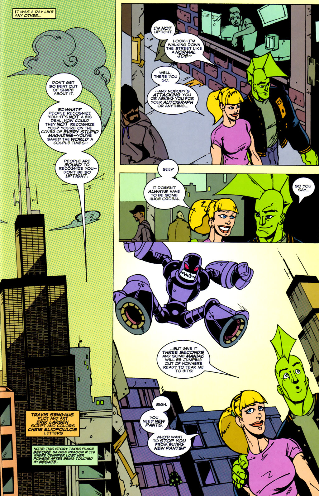 Read online The Savage Dragon (1993) comic -  Issue #122 - 27